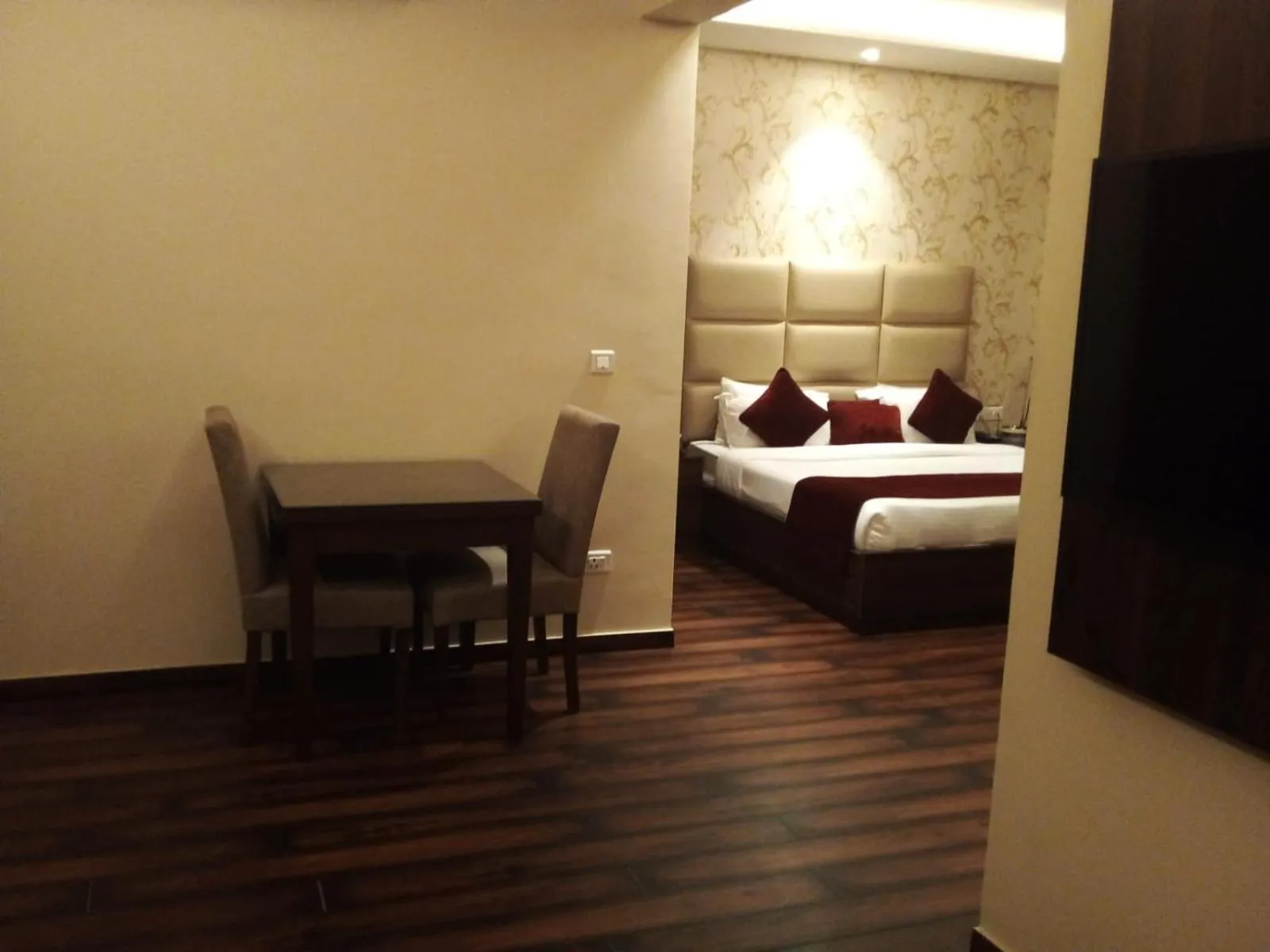 Bedroom, Bed in Hotel The Vilana A Unit of JG Developers Rishikesh