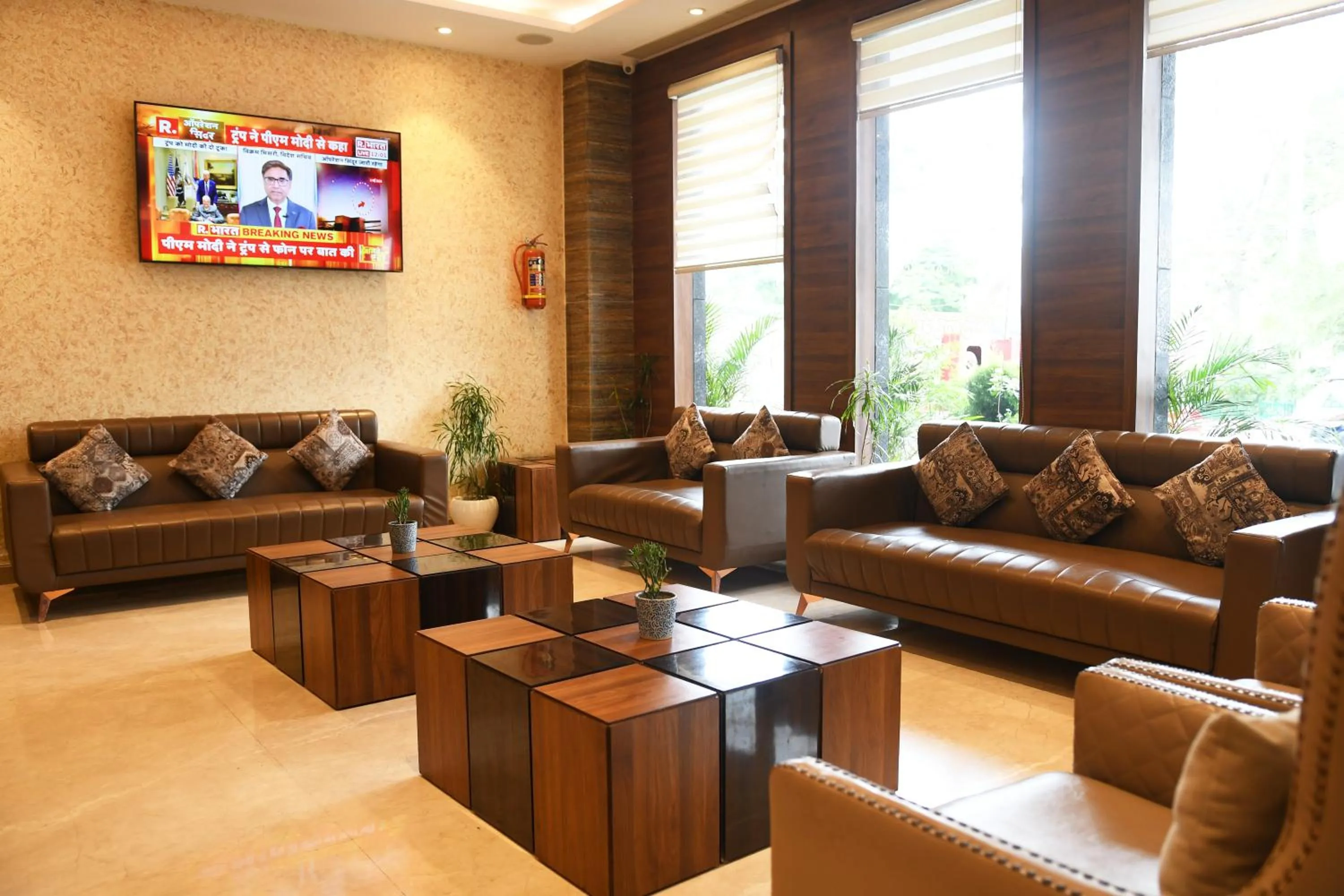 Lobby or reception in Hotel The Vilana A Unit of JG Developers Rishikesh