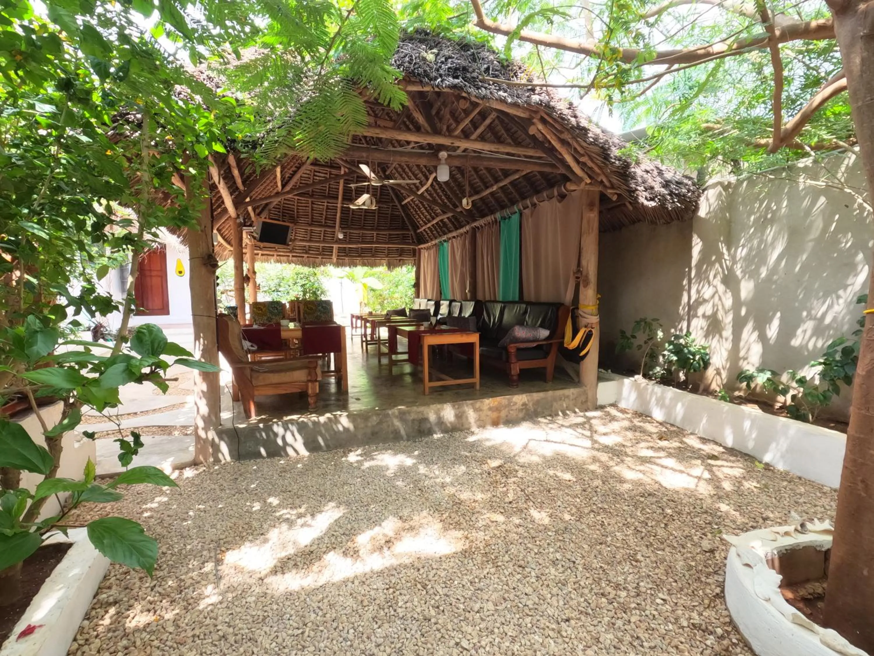 Patio in Savi House Nungwi