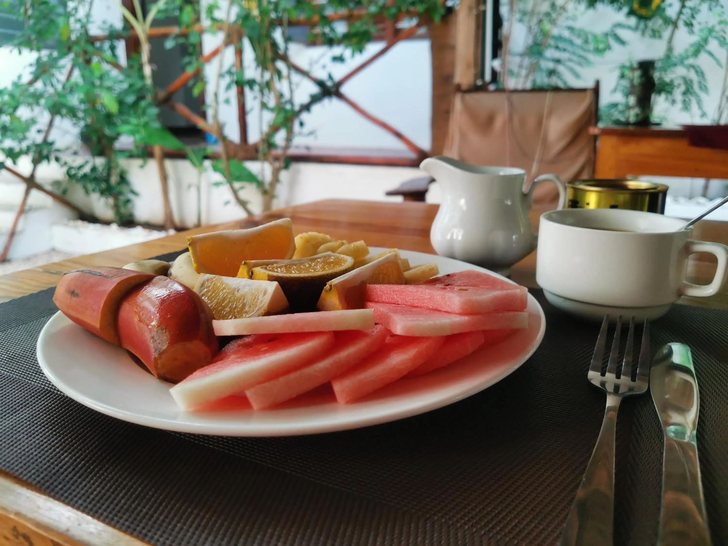 Food and drinks in Savi House Nungwi