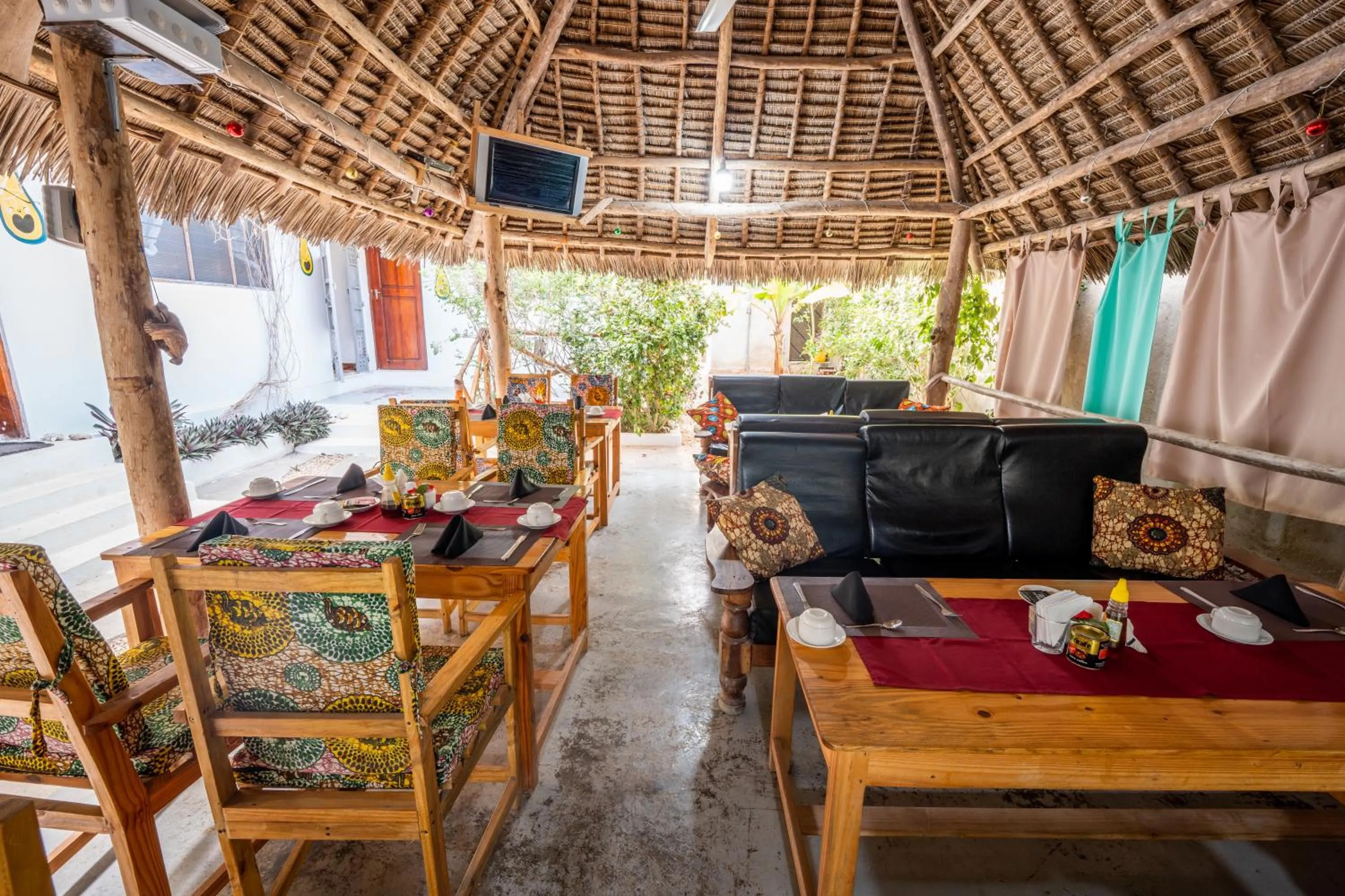 Patio in Savi House Nungwi