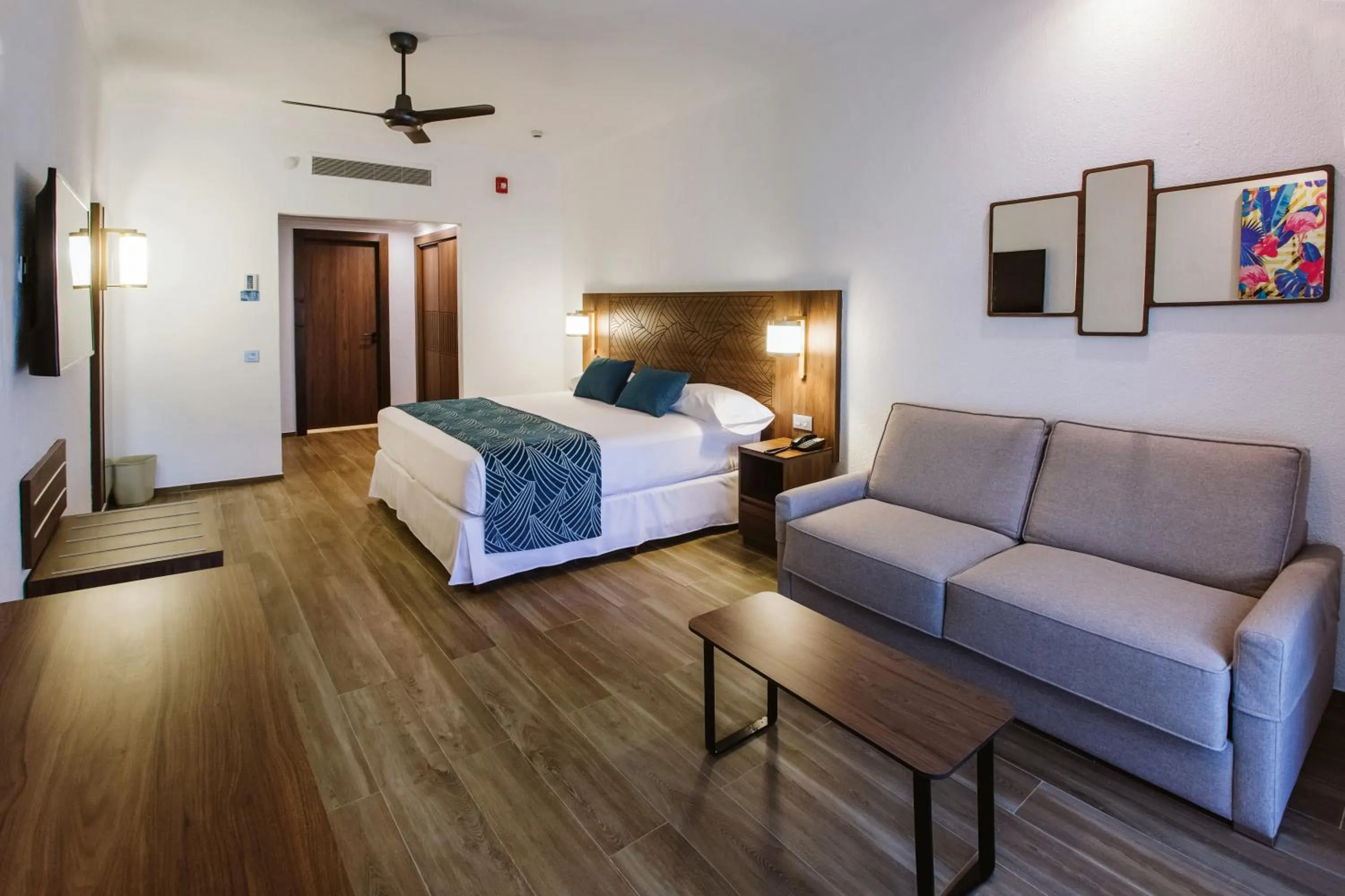 Photo of the whole room, Bed in Riu Vallarta - All Inclusive