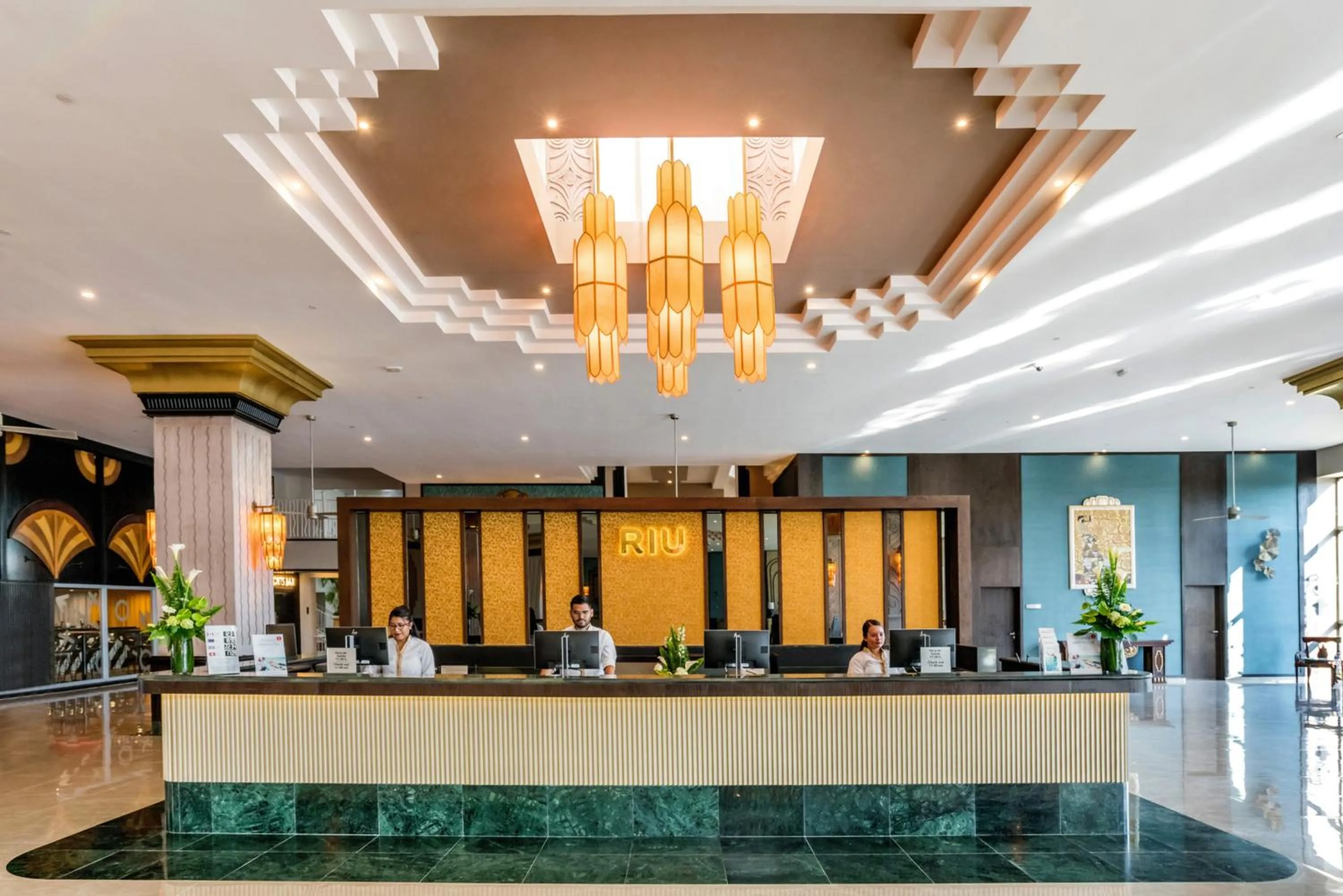 Lobby or reception in Riu Vallarta - All Inclusive