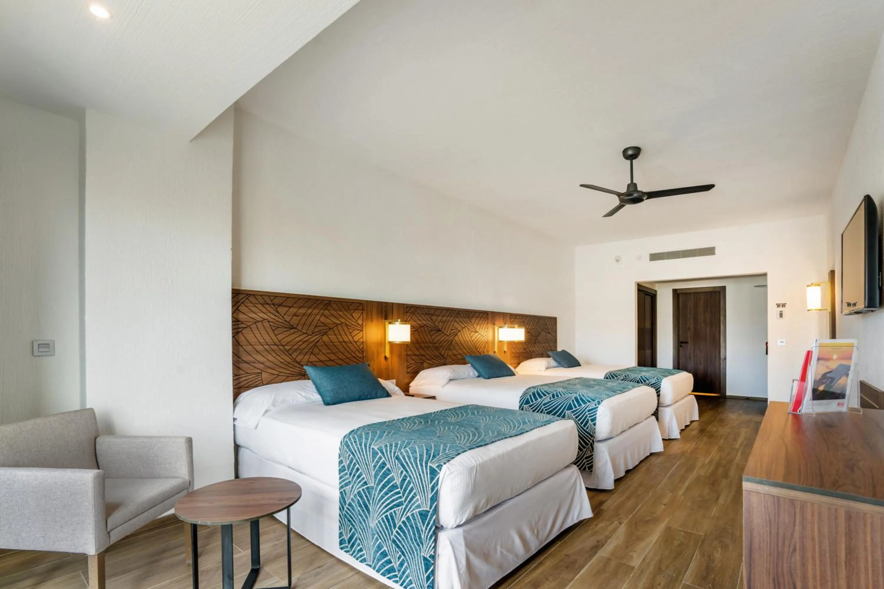 Photo of the whole room, Bed in Riu Vallarta - All Inclusive