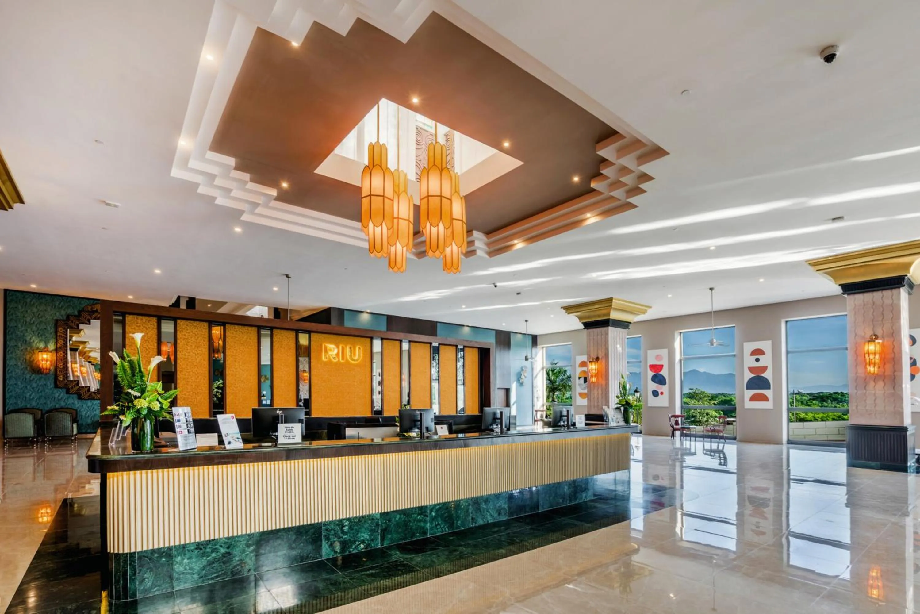 Lobby or reception in Riu Vallarta - All Inclusive