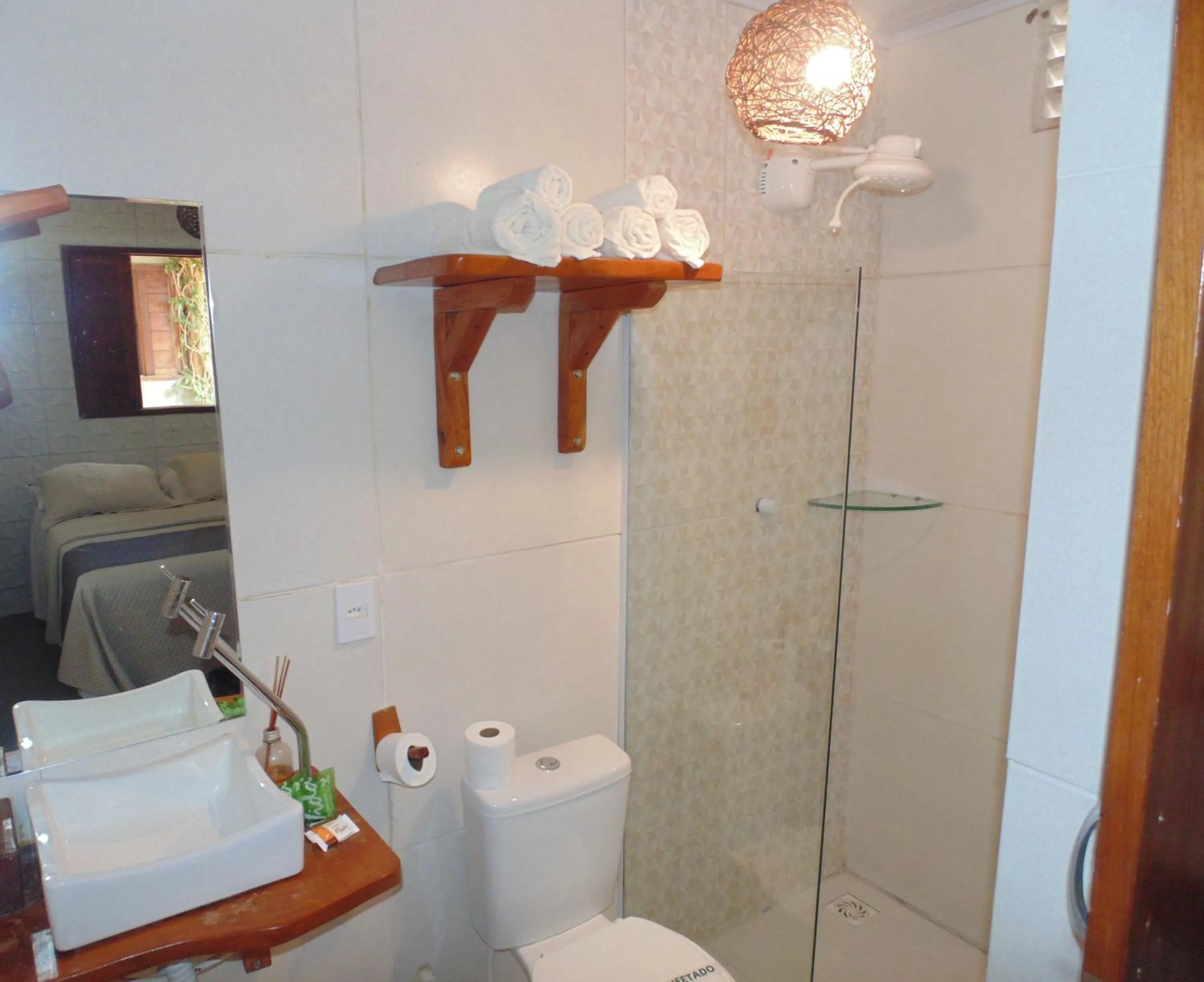 Shower in Chalé Palhano Beach