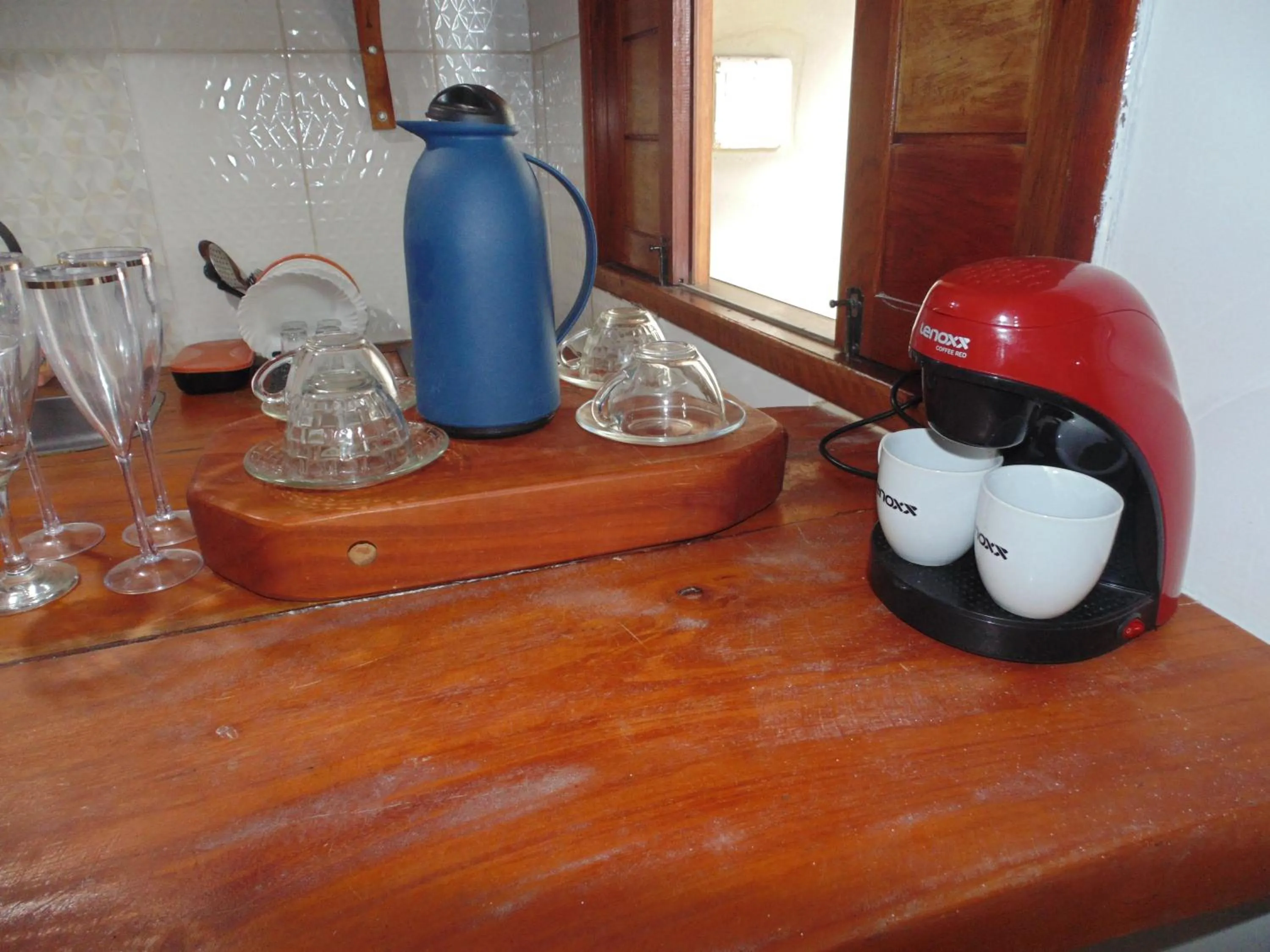 Coffee/tea facilities in Chalé Palhano Beach