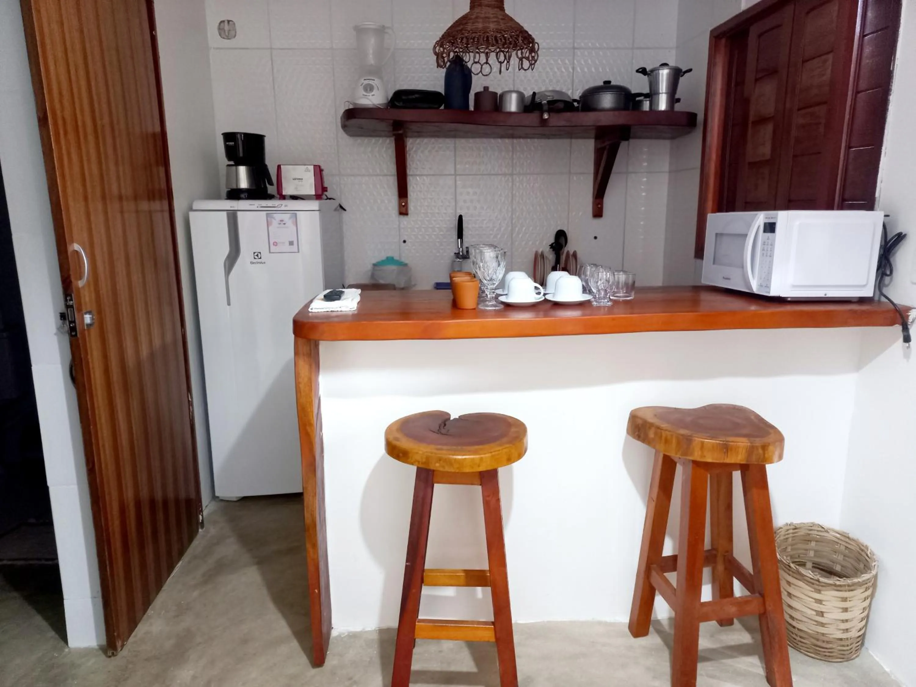 Kitchen or kitchenette in Chalé Palhano Beach