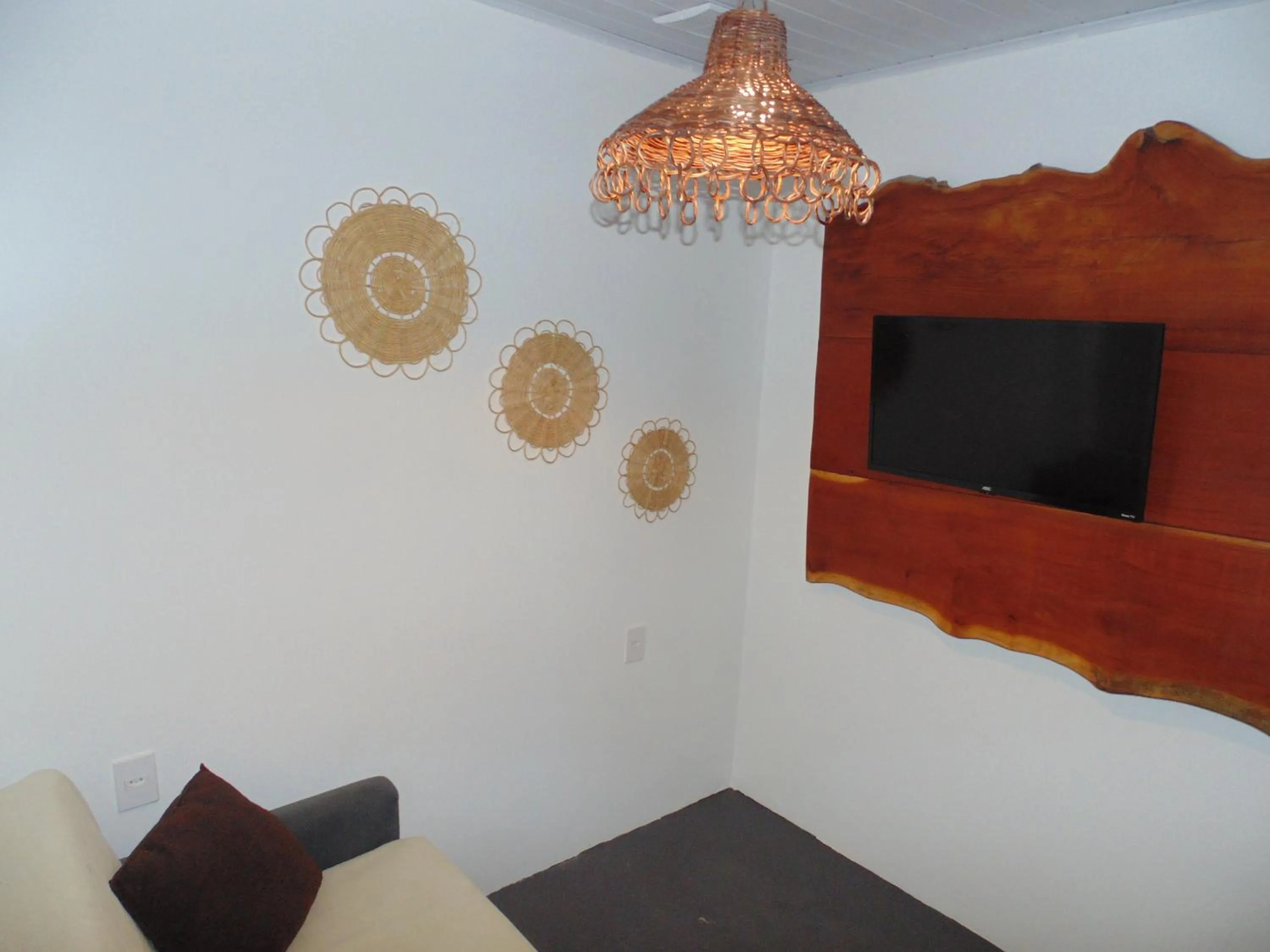 Seating area in Chalé Palhano Beach