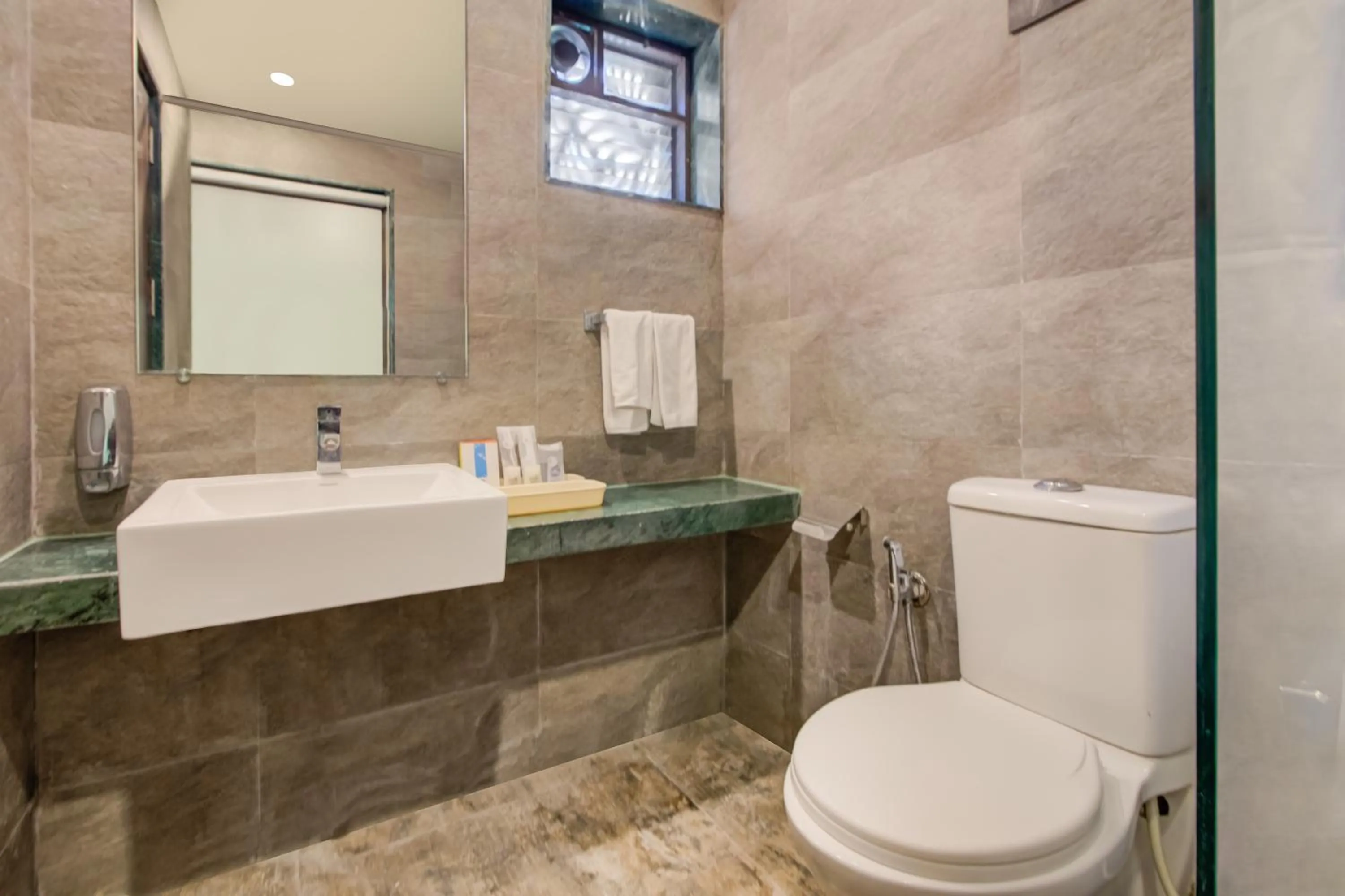 Bathroom in Club Mahindra Netrang