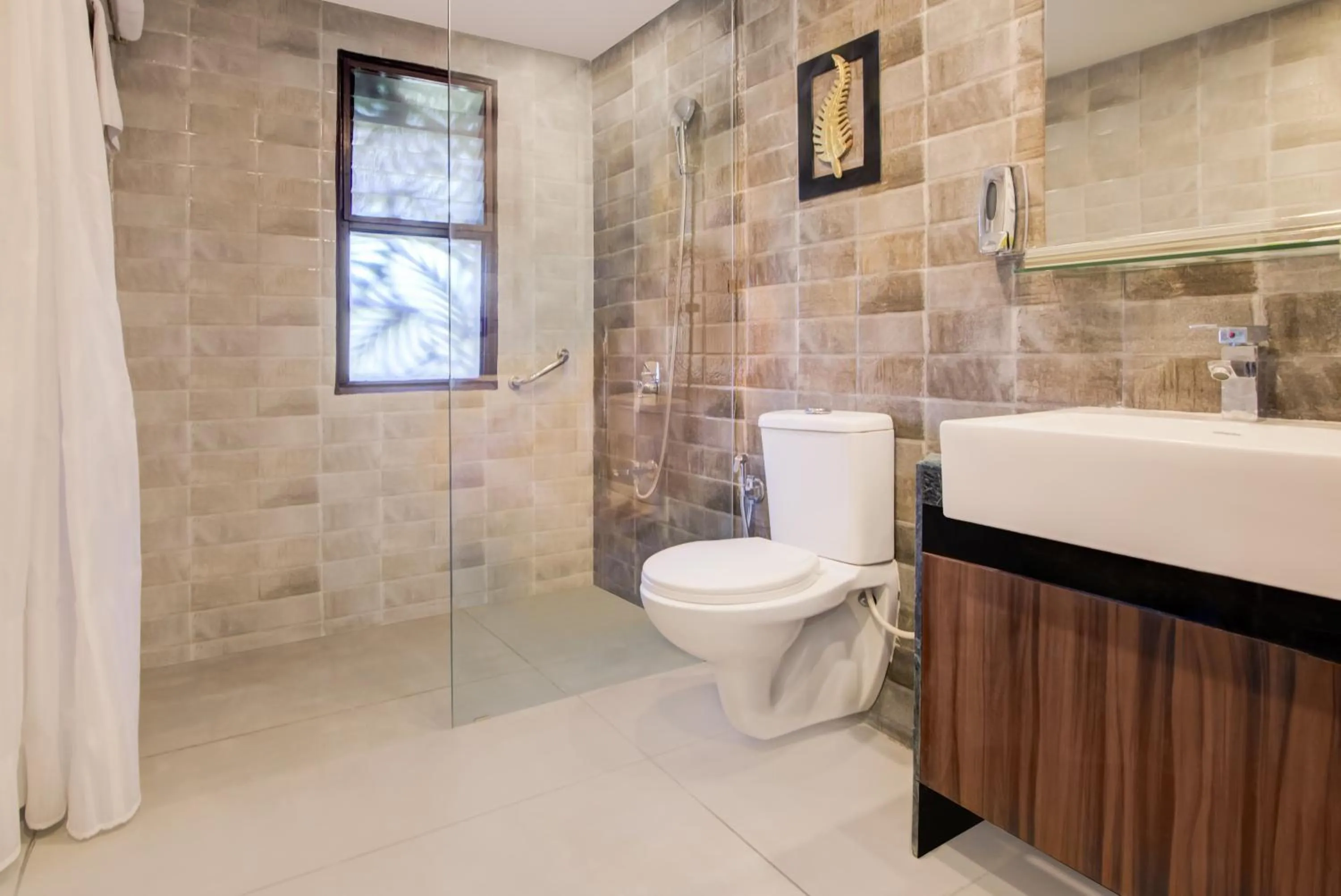 Bathroom in Club Mahindra Netrang