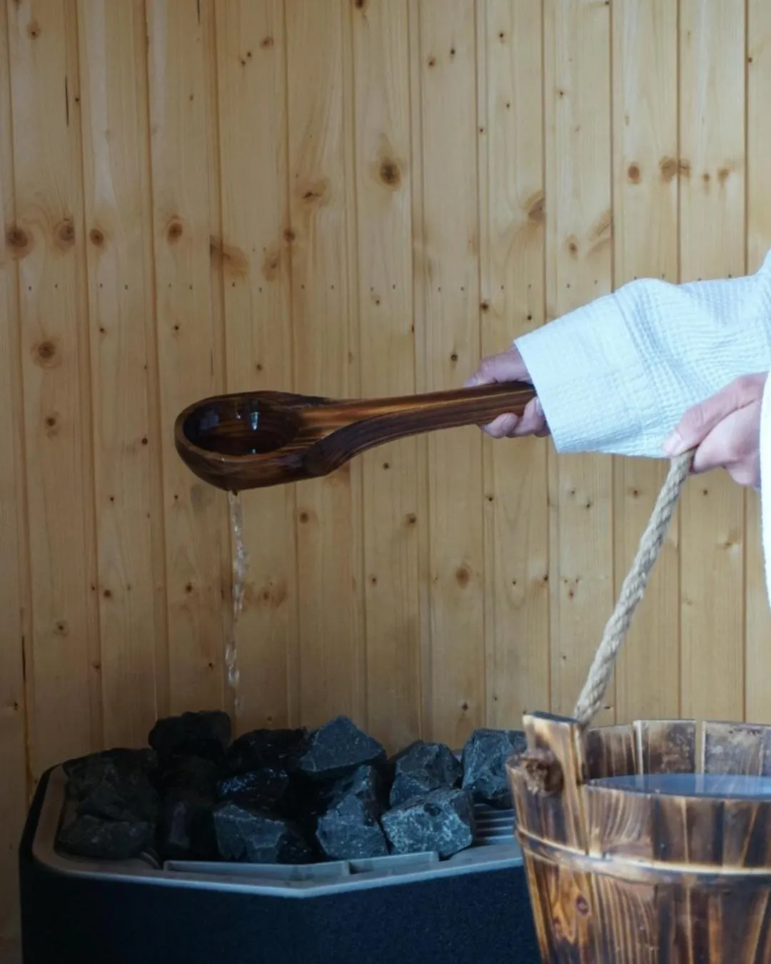 Sauna in Gysinge Herrgård