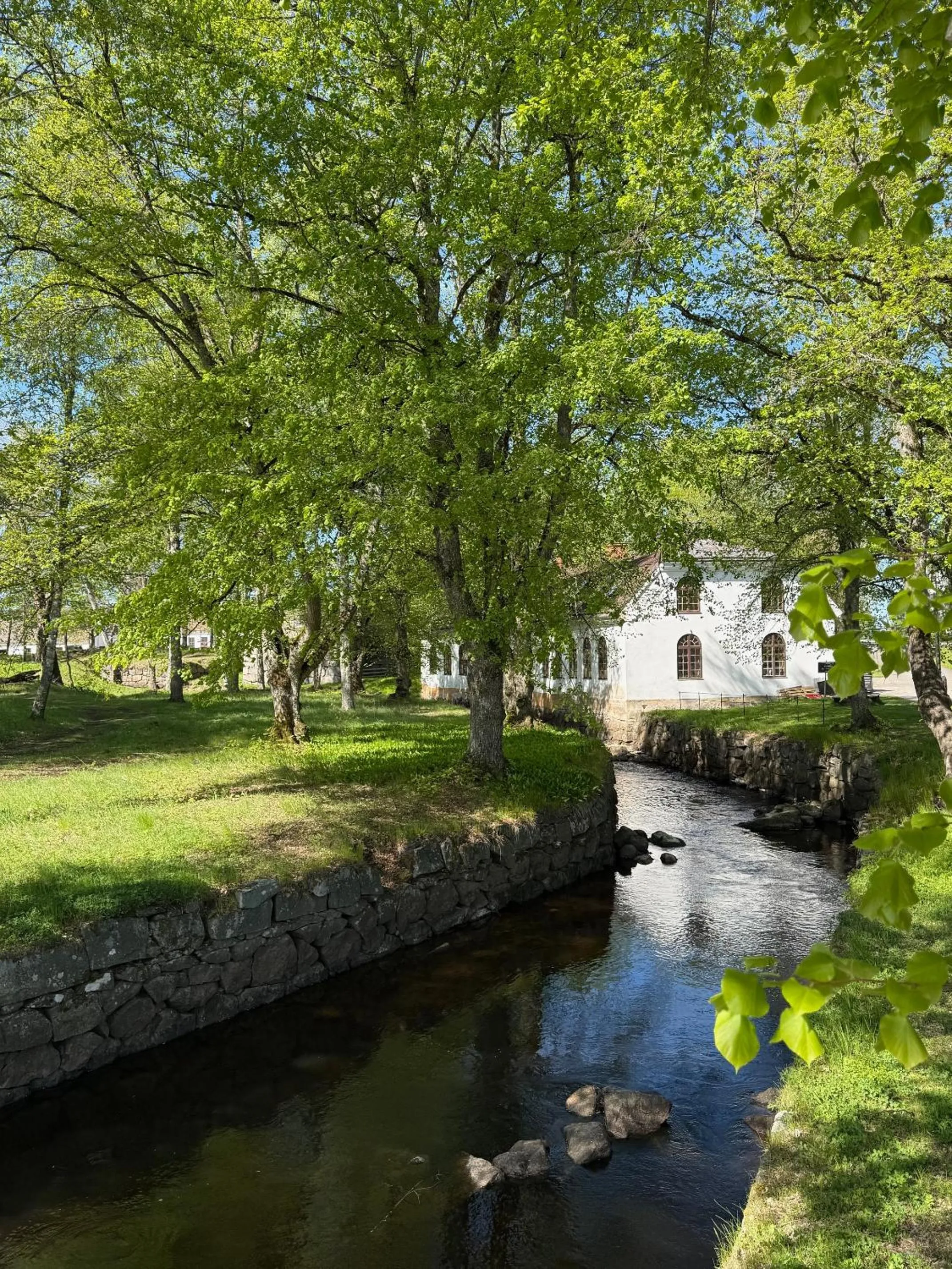 Natural landscape in Gysinge Herrgård