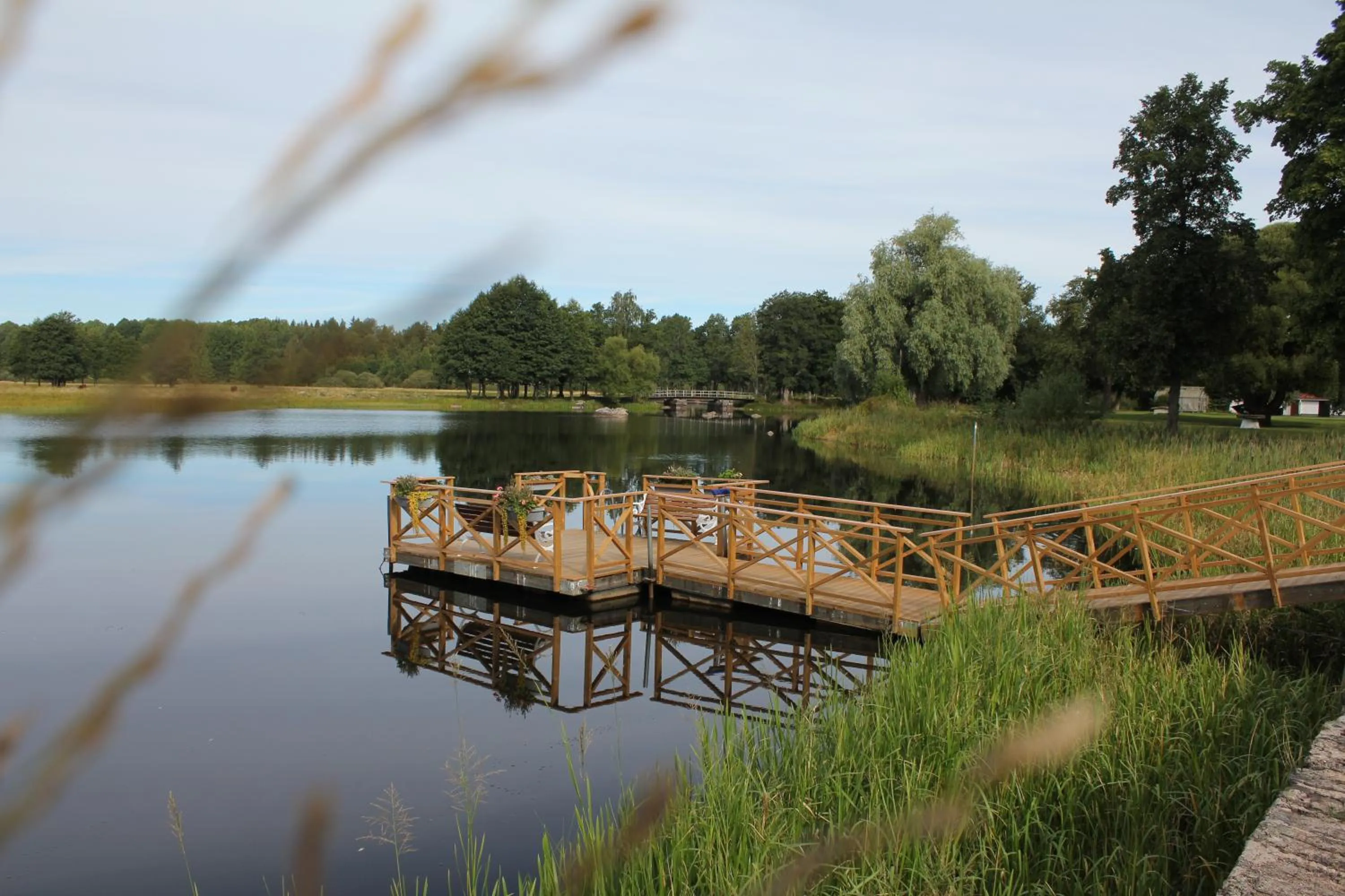Open Air Bath in Gysinge Herrgård