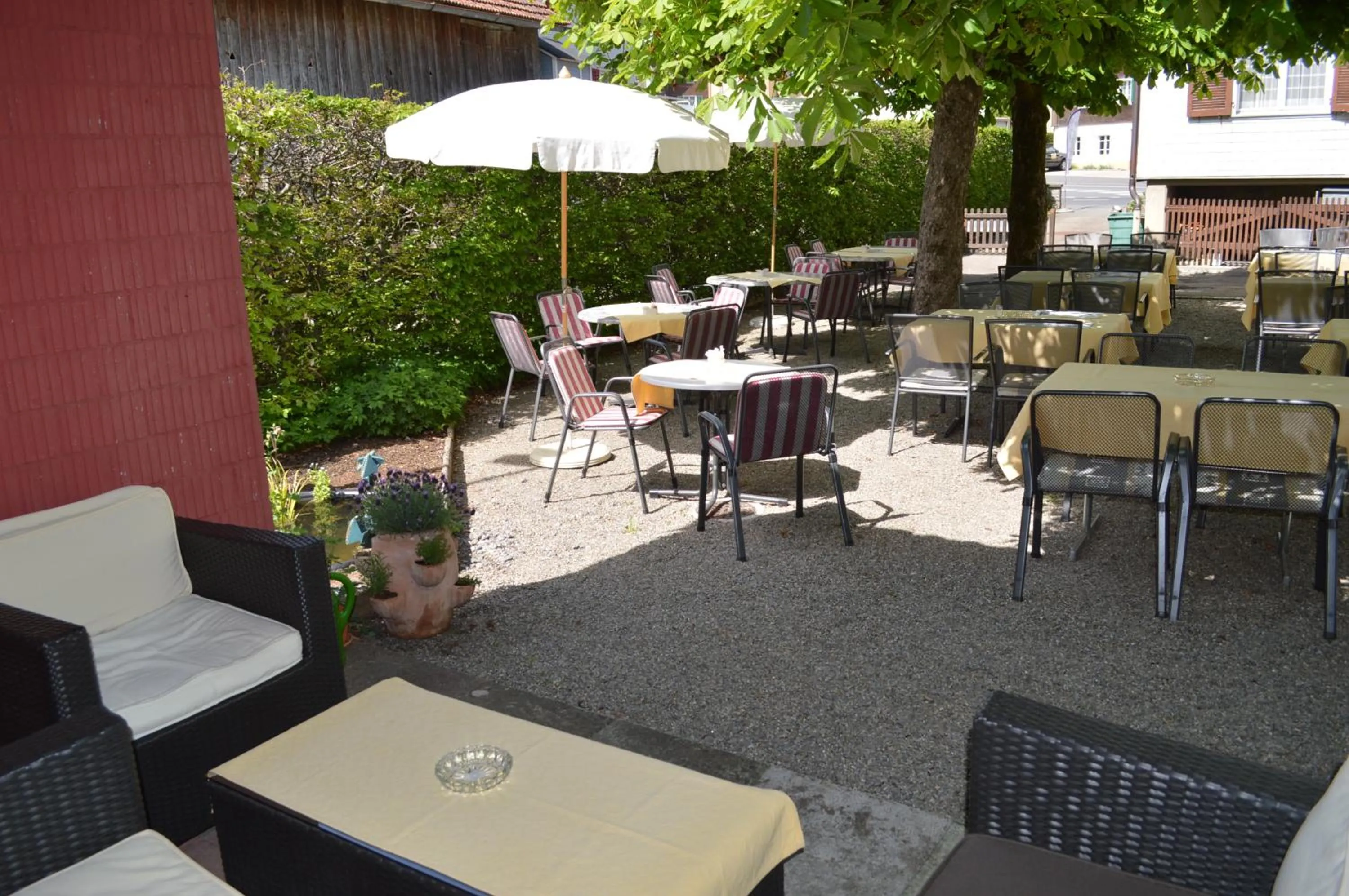 Garden in Hotel Garni Rösslipost