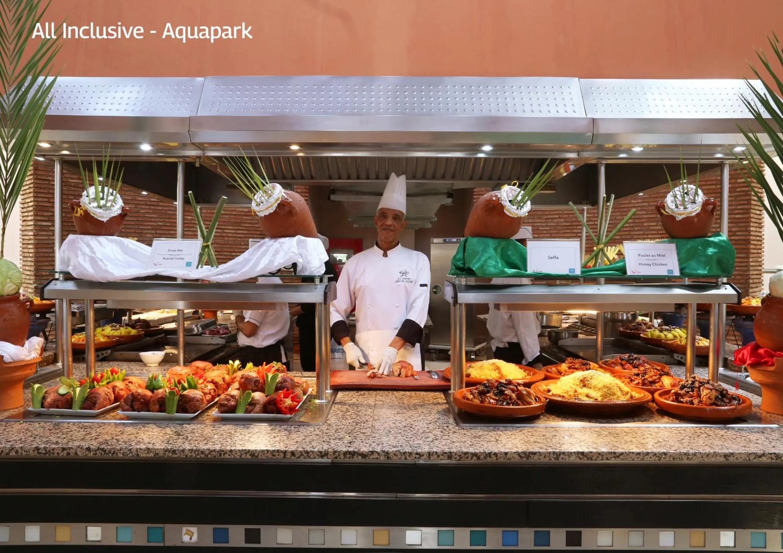 Buffet breakfast in Valeria Madina Club - All Inclusive