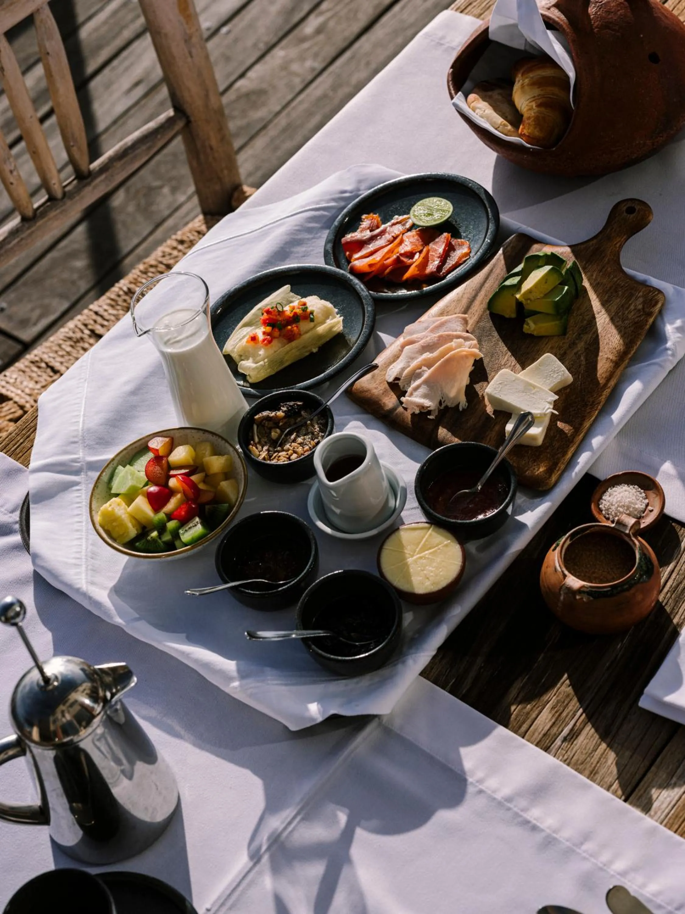 Food and drinks in Titilaka by Andean