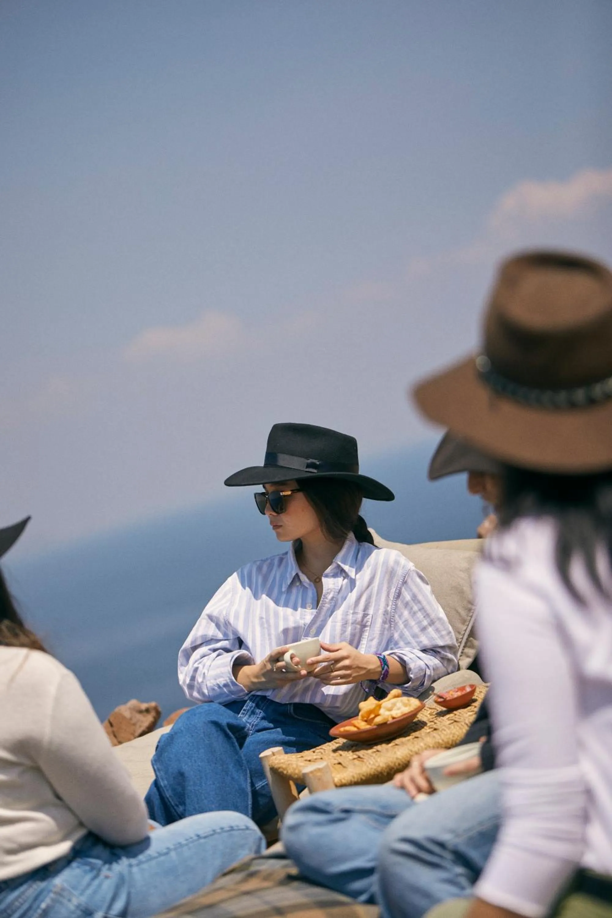 People in Titilaka by Andean