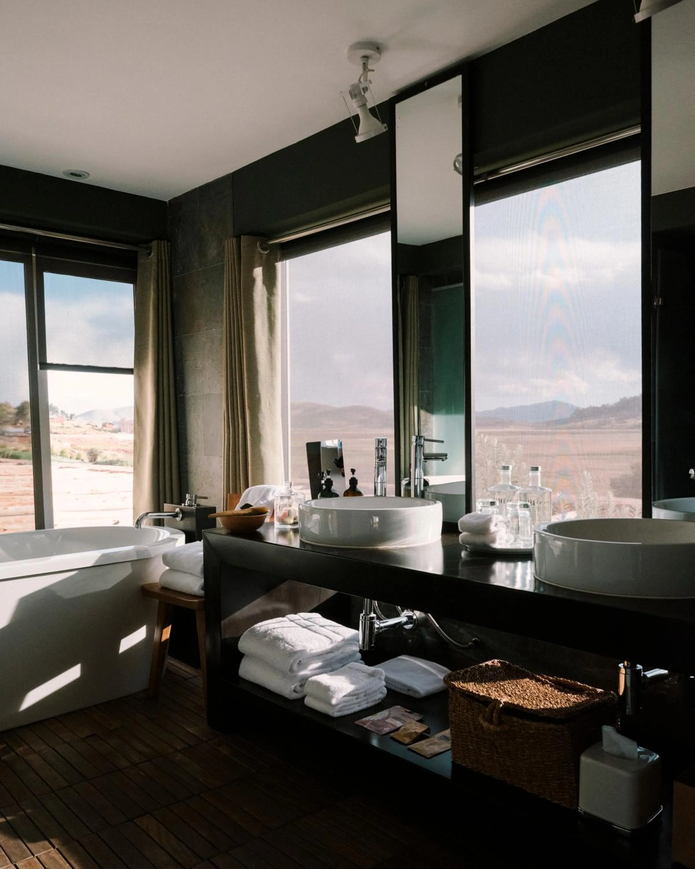Bathroom, Bed in Titilaka by Andean