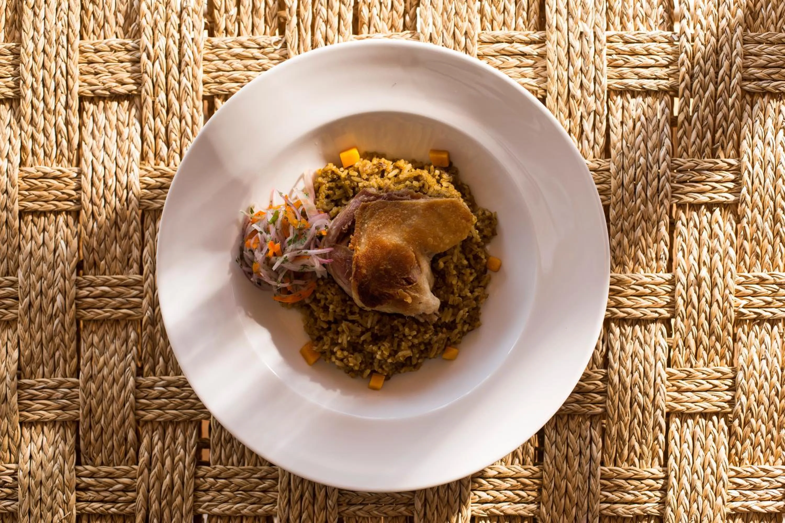 Food in Titilaka by Andean