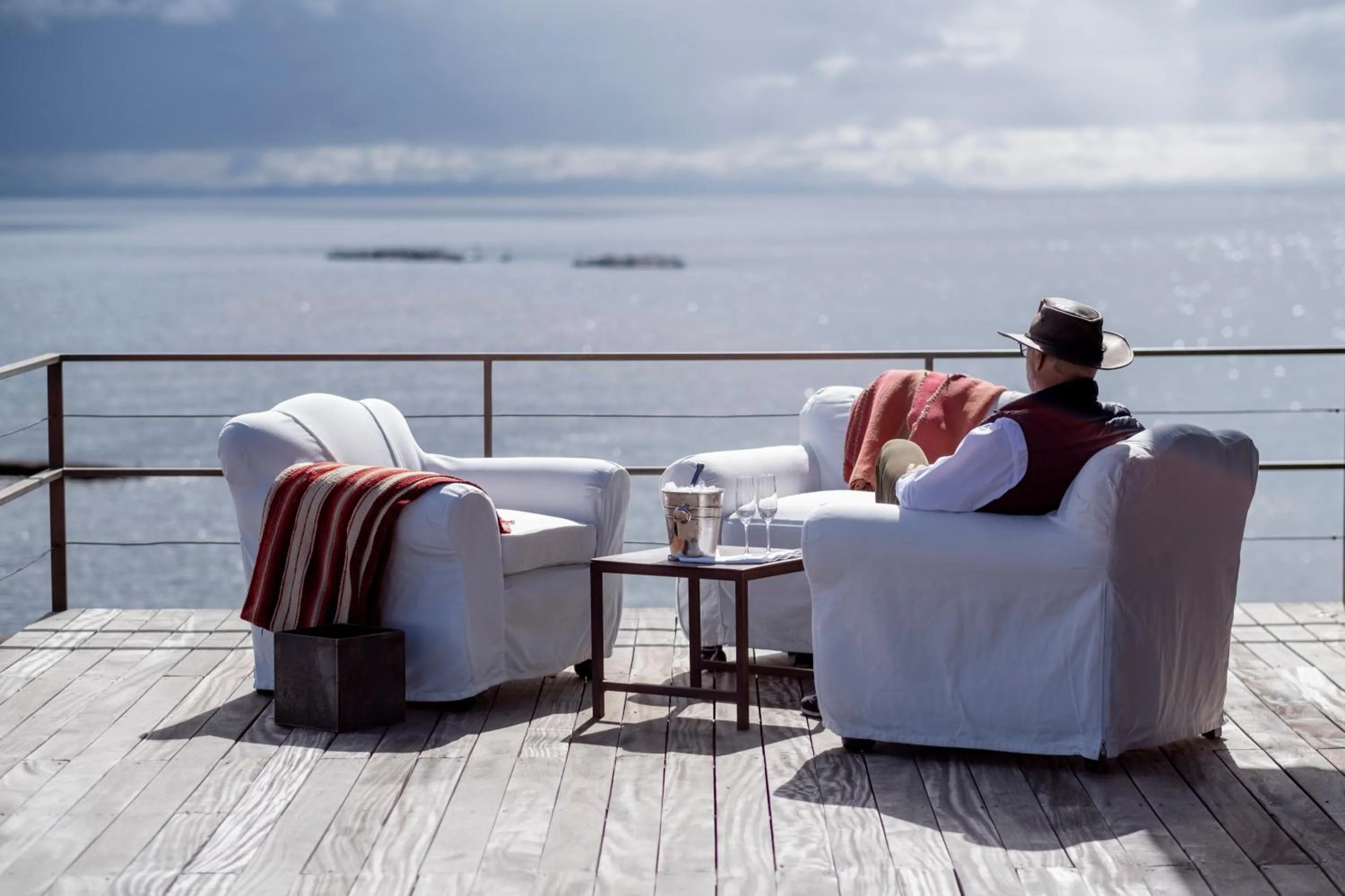 Balcony/Terrace in Titilaka by Andean