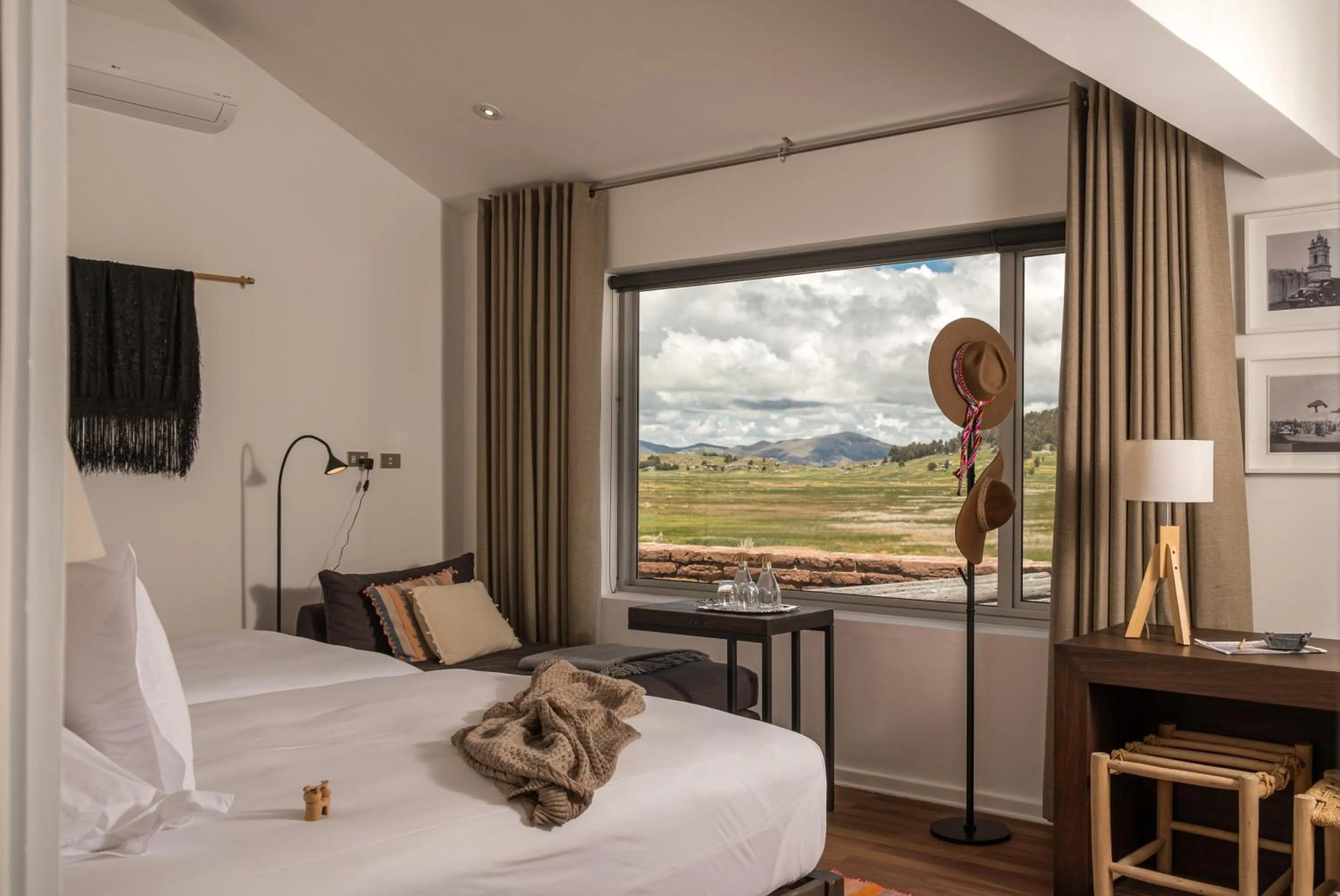 View (from property/room), Bed in Titilaka by Andean