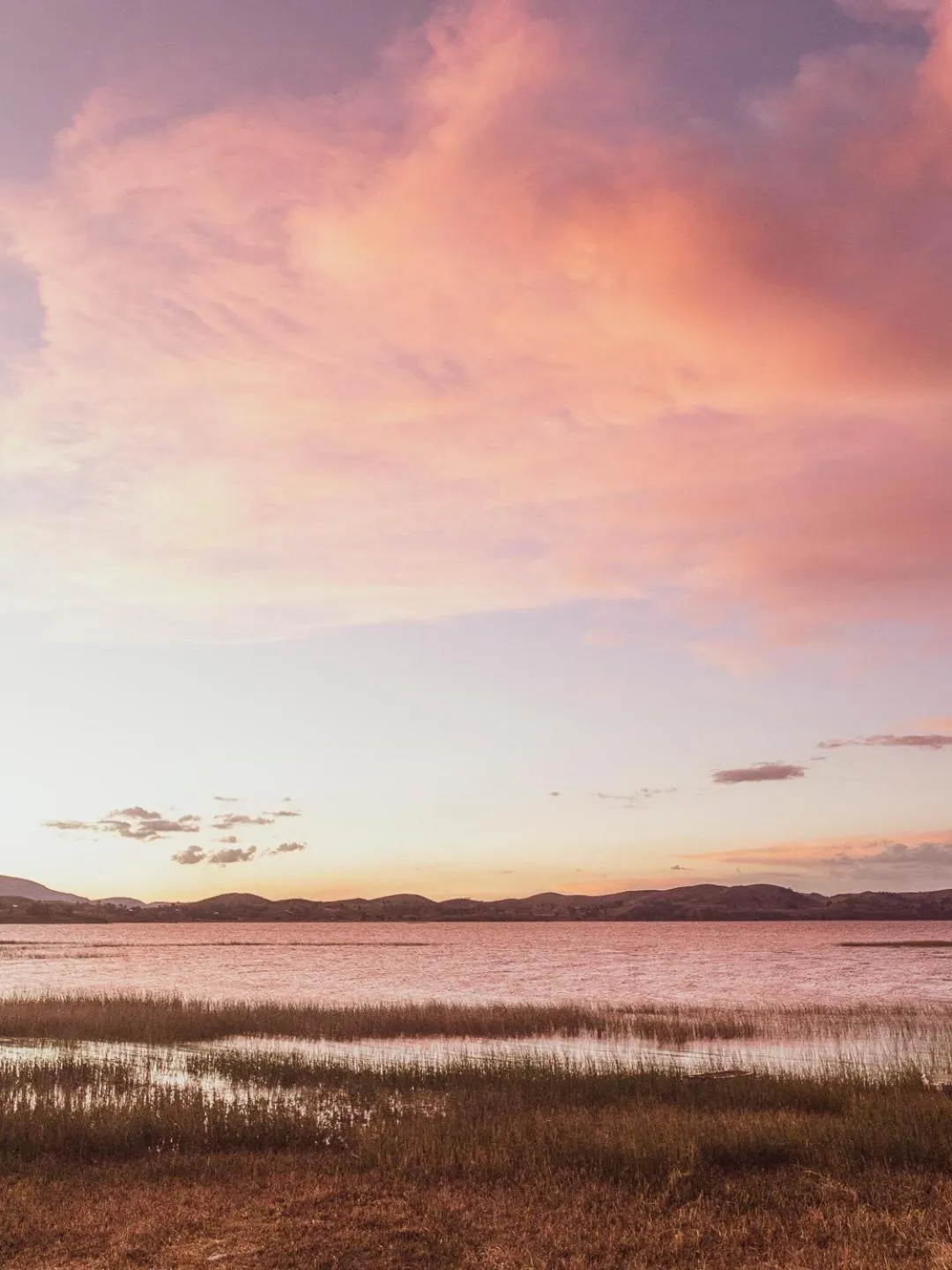 Natural landscape in Titilaka by Andean