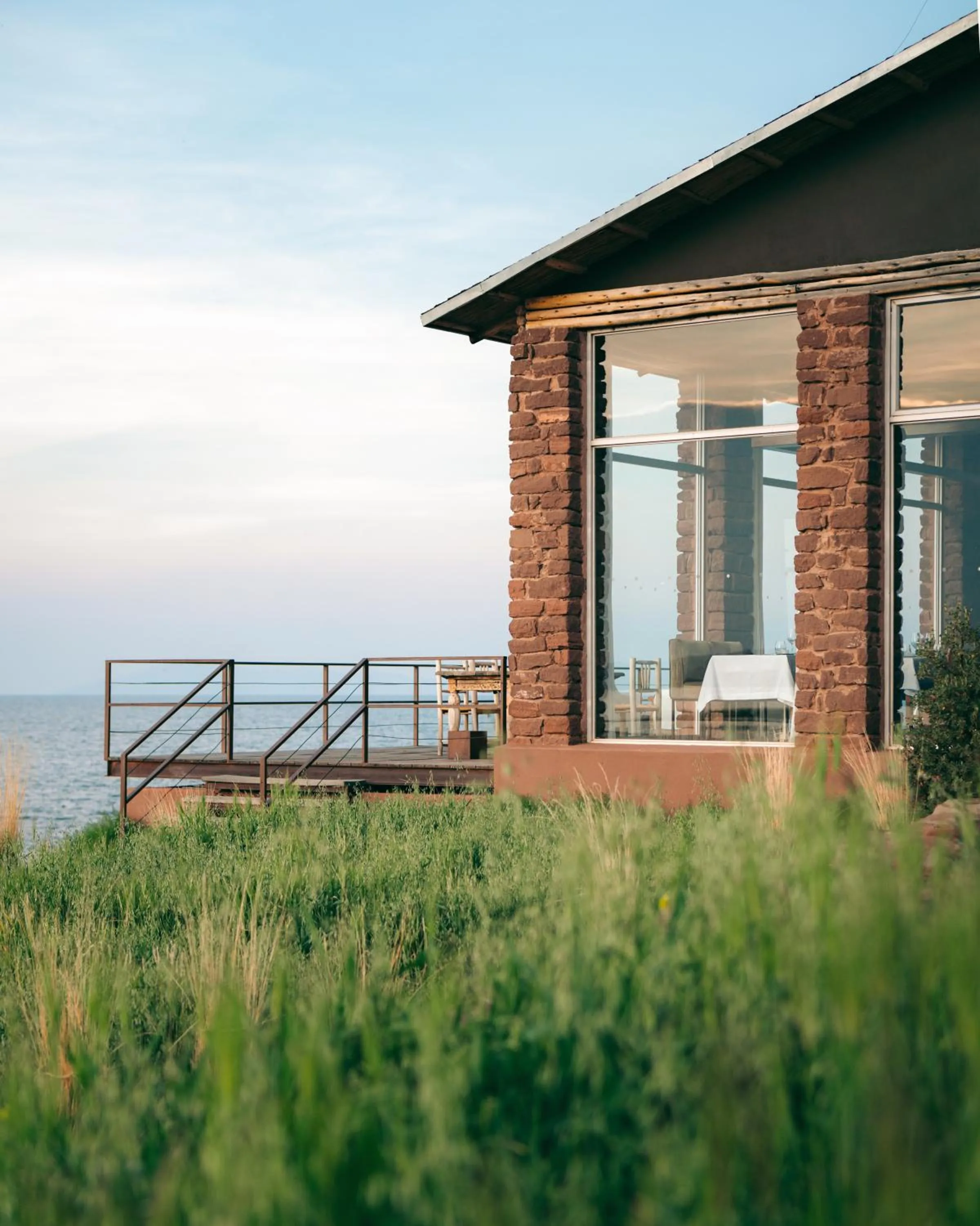 Property building in Titilaka by Andean