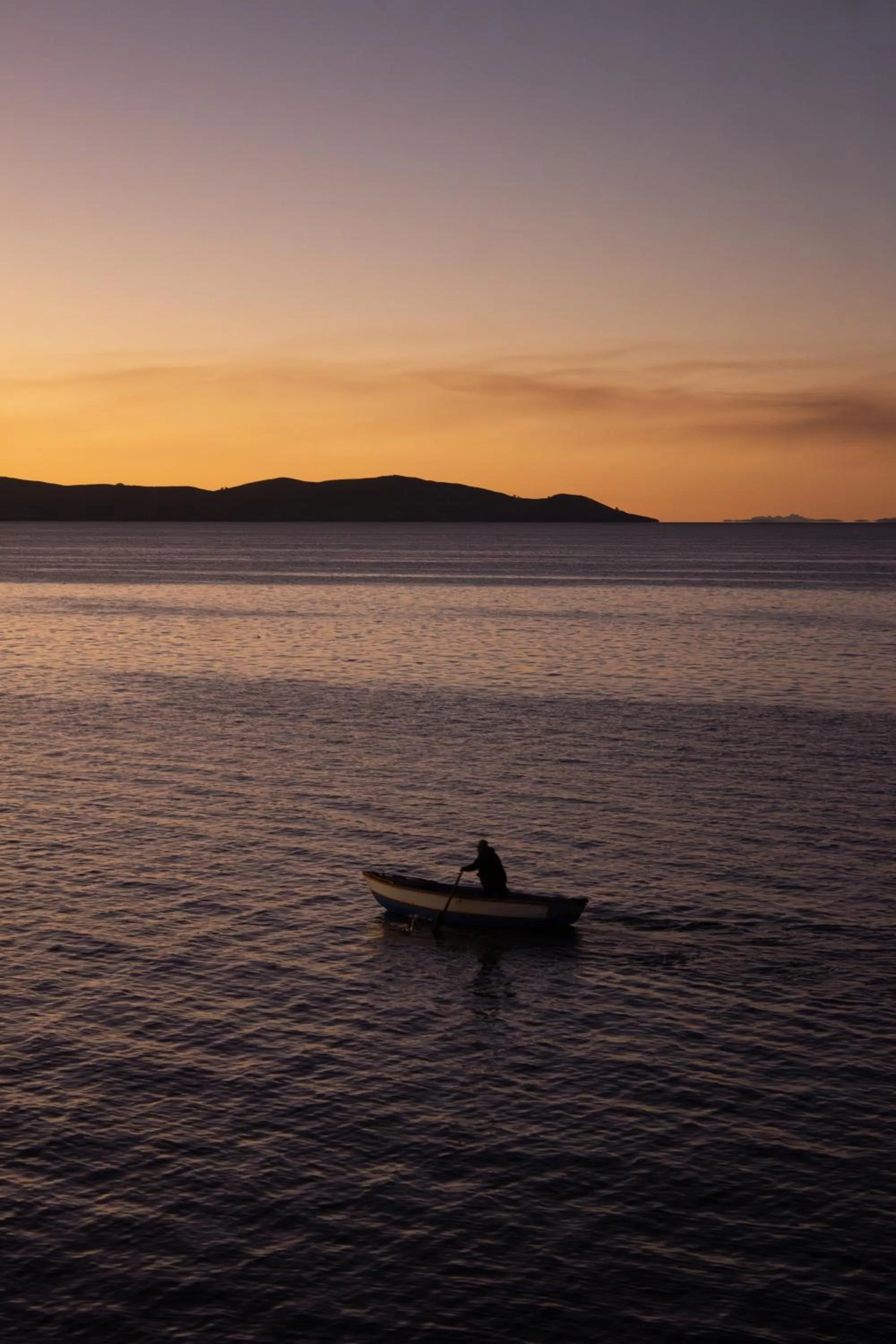 Natural landscape in Titilaka by Andean