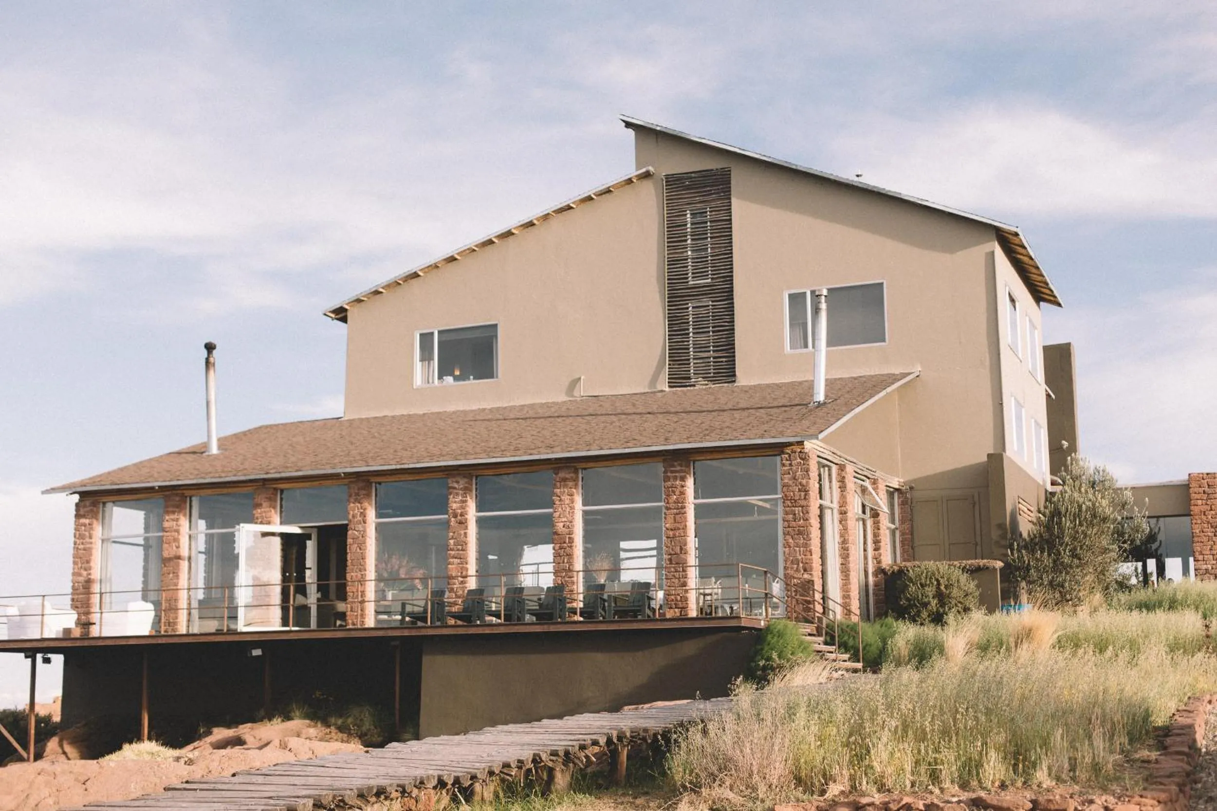 Property building in Titilaka by Andean