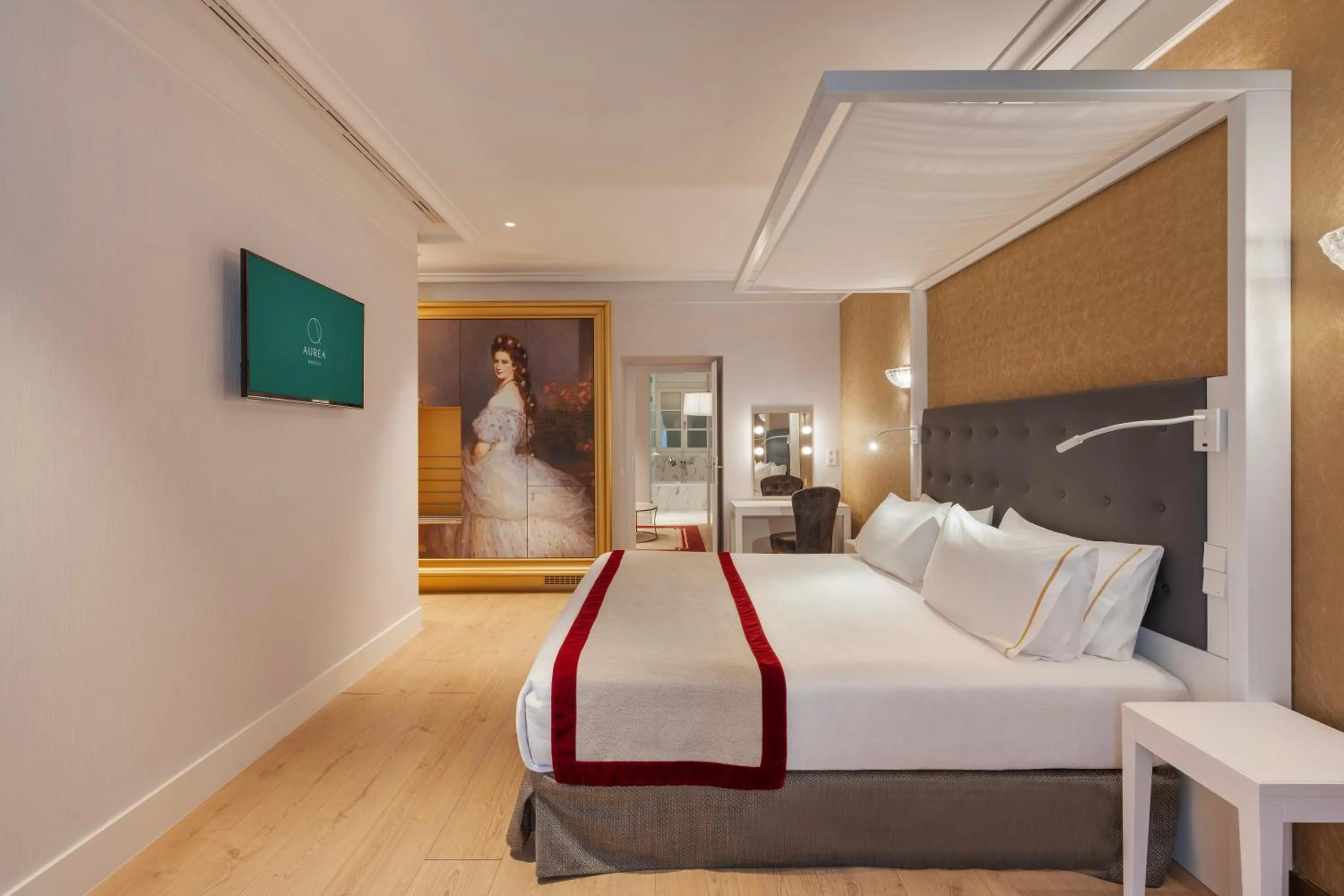 Bed in Áurea Ana Palace by Eurostars Hotel Company