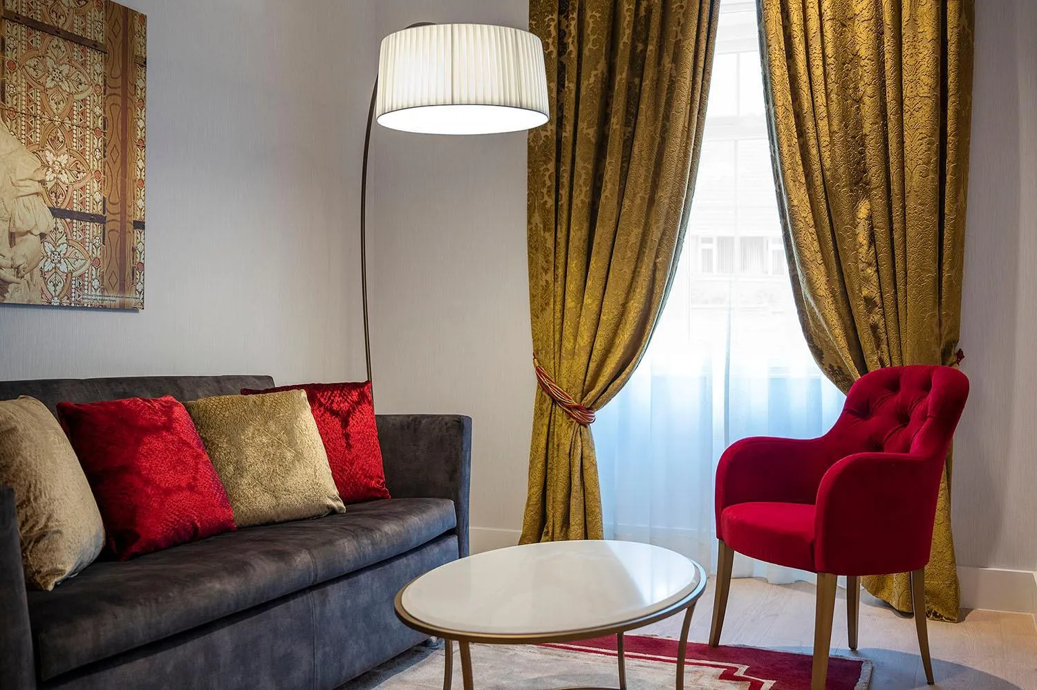 Living room in Áurea Ana Palace by Eurostars Hotel Company