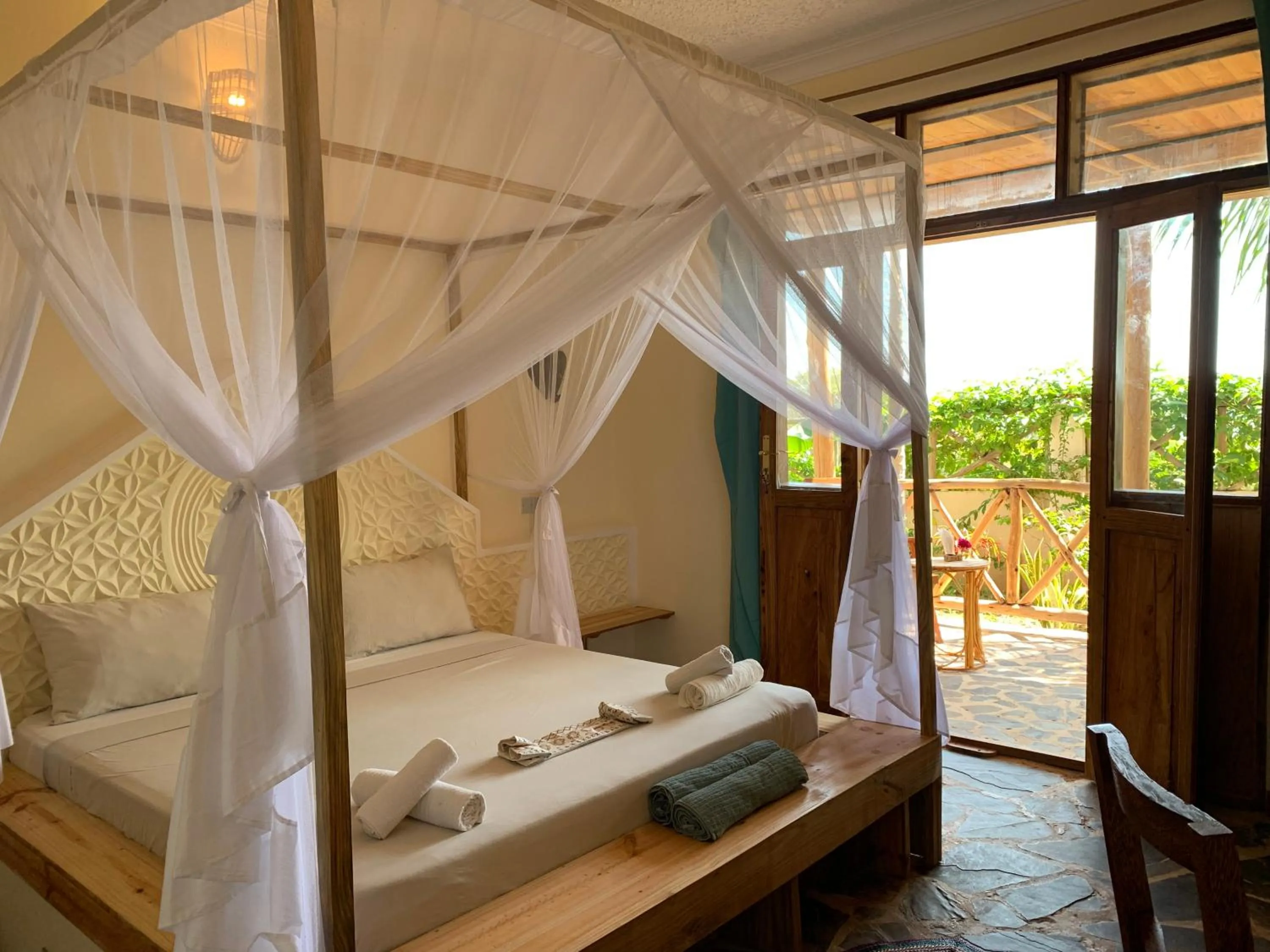 Bed in Zanzibar Tropical Sunset Boutique Hotel - Adults Only
