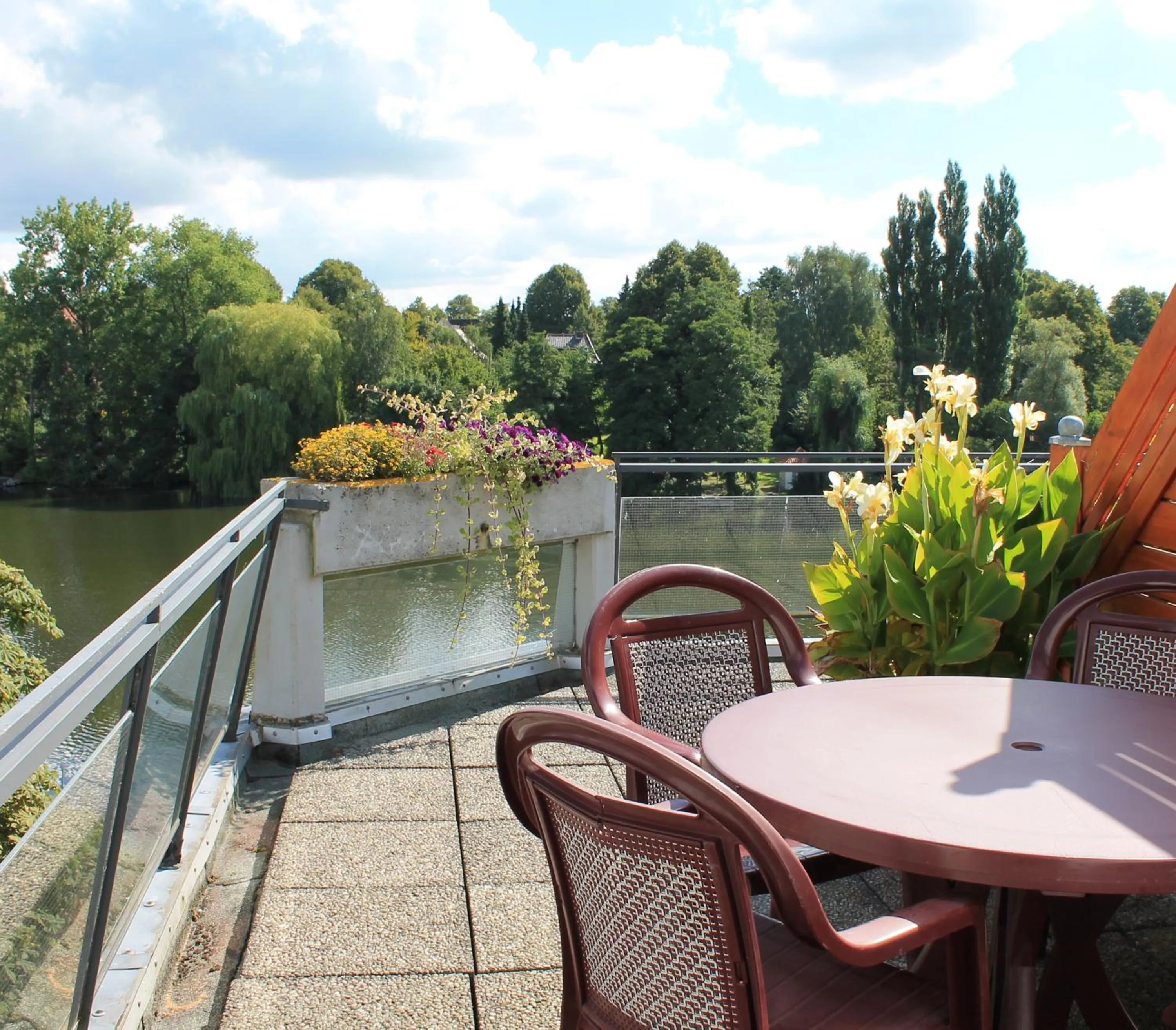 Balcony/Terrace in Hotel Wakenitzblick