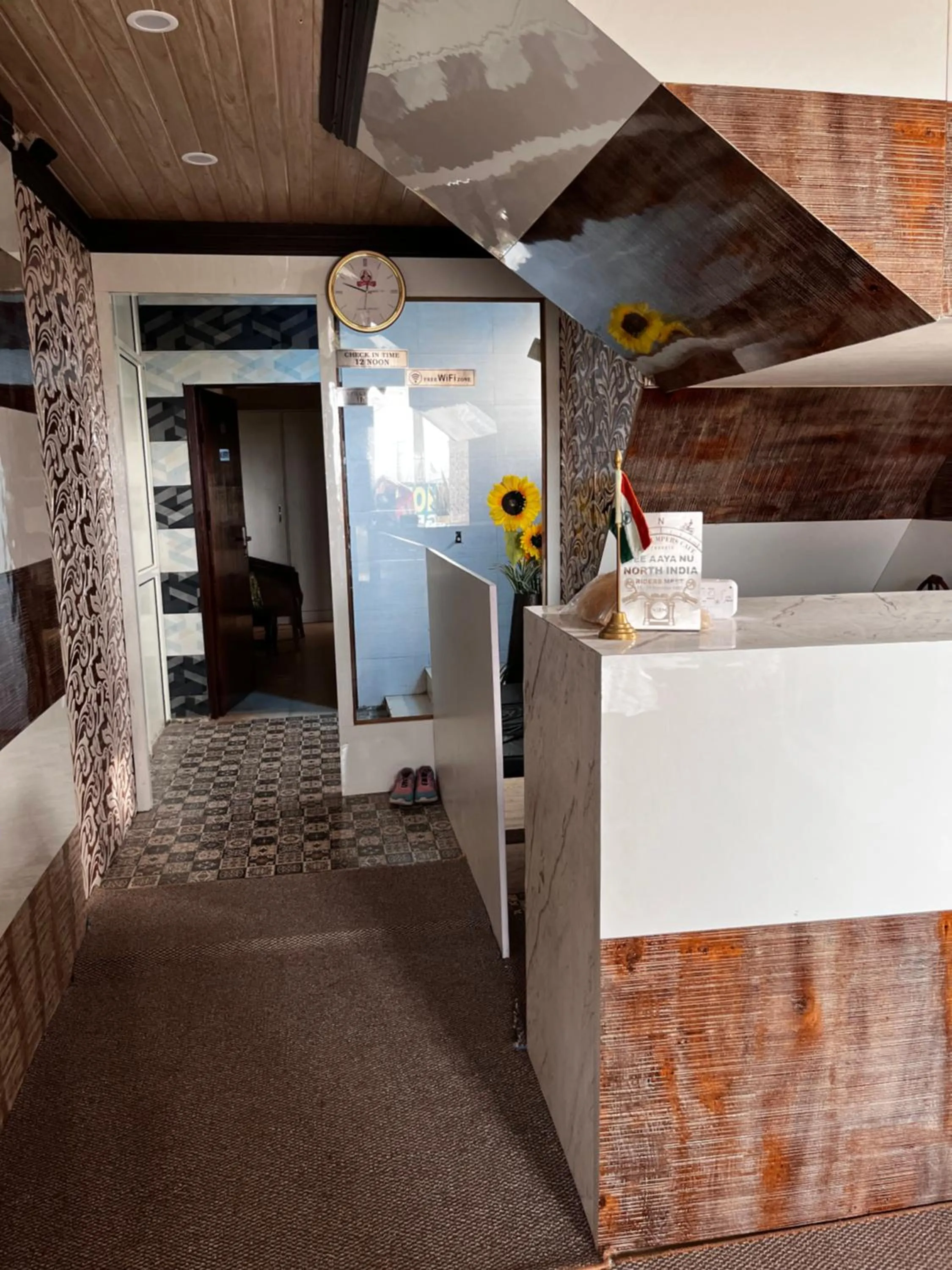 Lobby or reception in Hotel Green