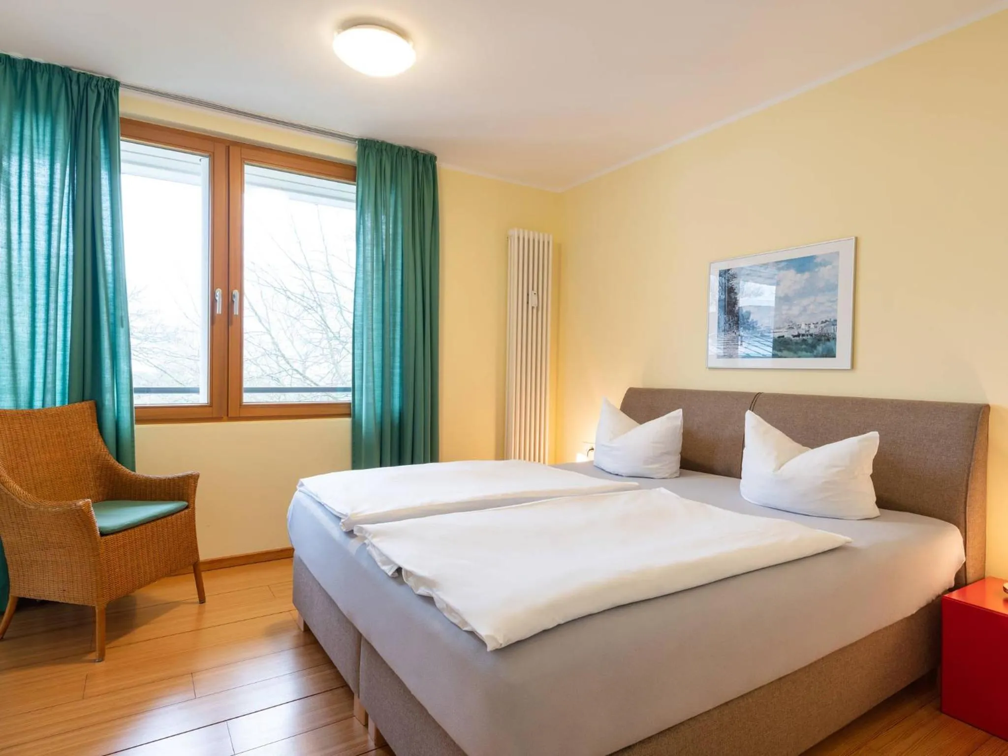Kaiservillen Heringsdorf - Ferienwohnung mit 1 Schlafzimmer und Balkon D131