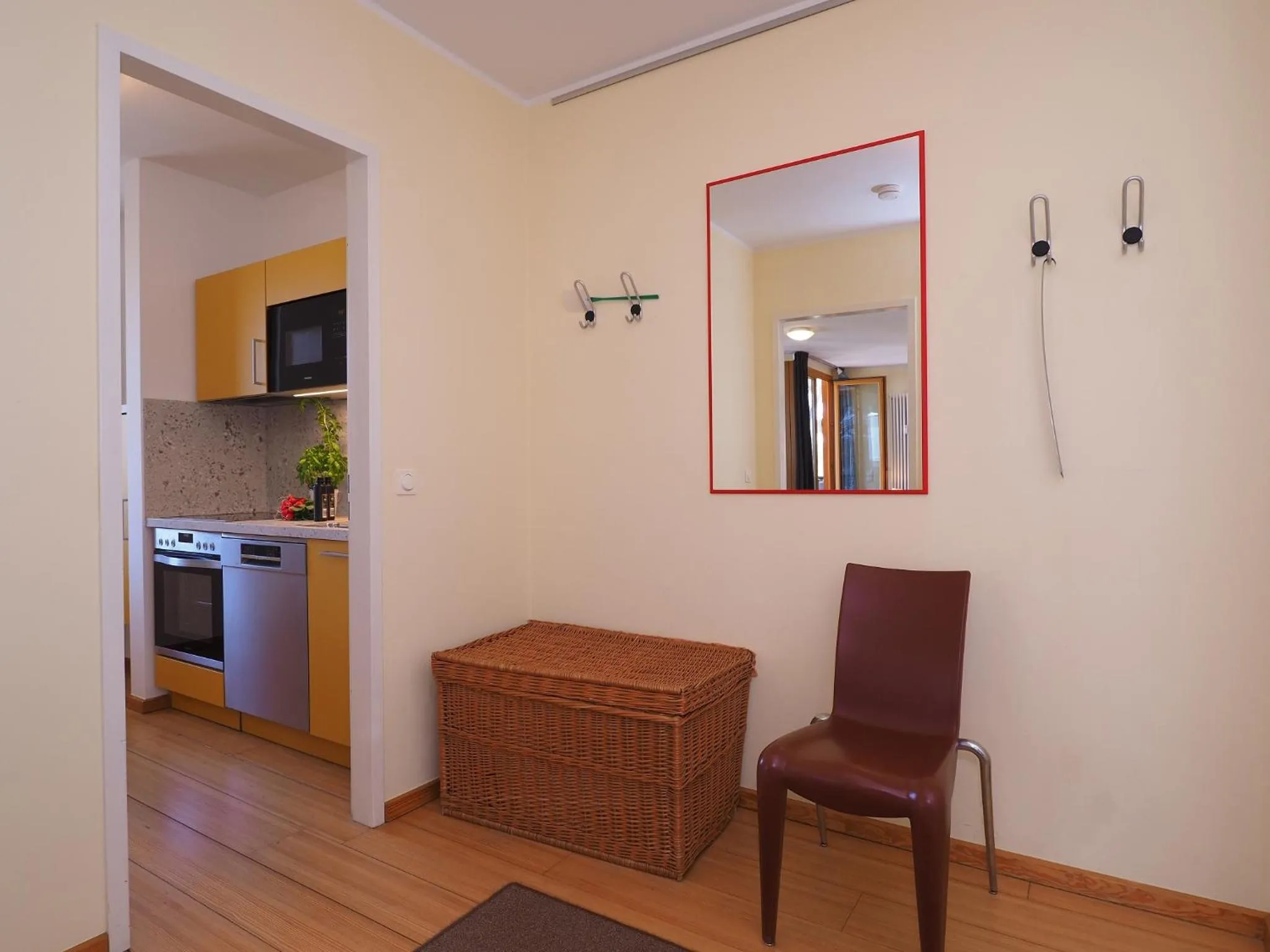 Lobby or reception in Kaiservillen Heringsdorf - Ferienwohnung mit 1 Schlafzimmer und Balkon D134