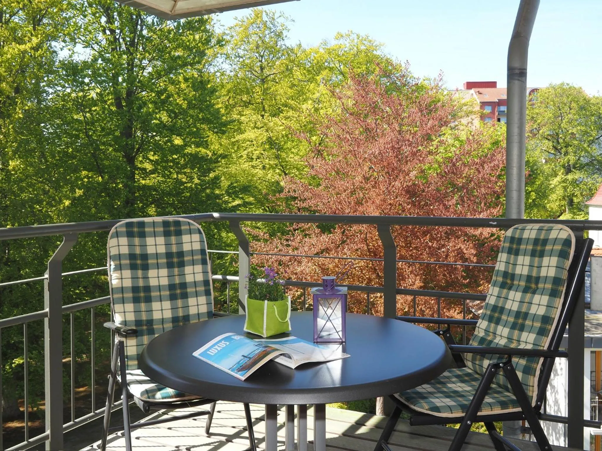 Balcony/Terrace in Kaiservillen Heringsdorf - Ferienwohnung mit 1 Schlafzimmer und Balkon D134