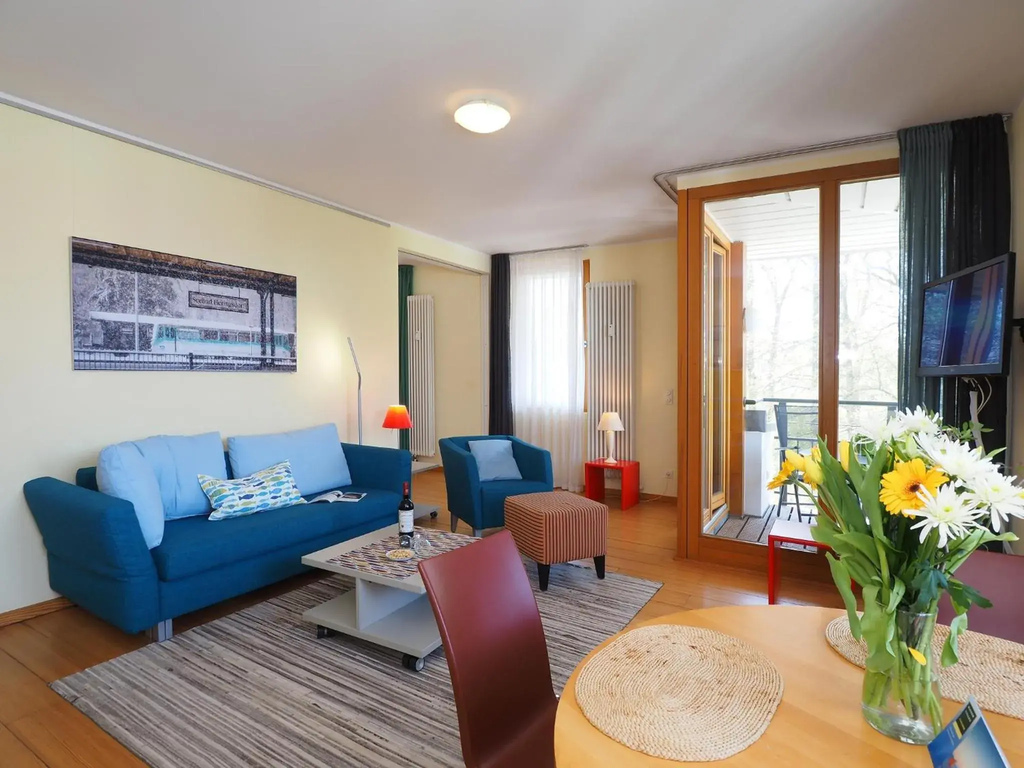 Kaiservillen Heringsdorf - Ferienwohnung mit 1 Schlafzimmer und Balkon D134 Kaiservillen Heringsdorf - Ferienwohnung mit 1 Schlafzimmer und Balkon D134
