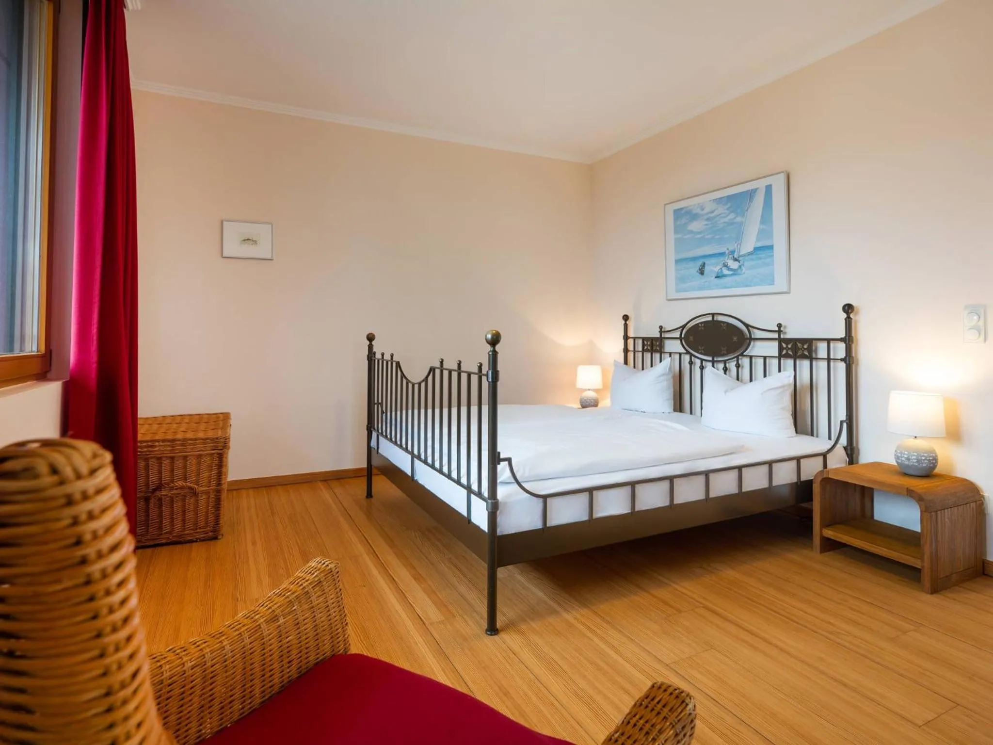 Kaiservillen Heringsdorf - Ferienwohnung mit 1 Schlafzimmer und Balkon D233