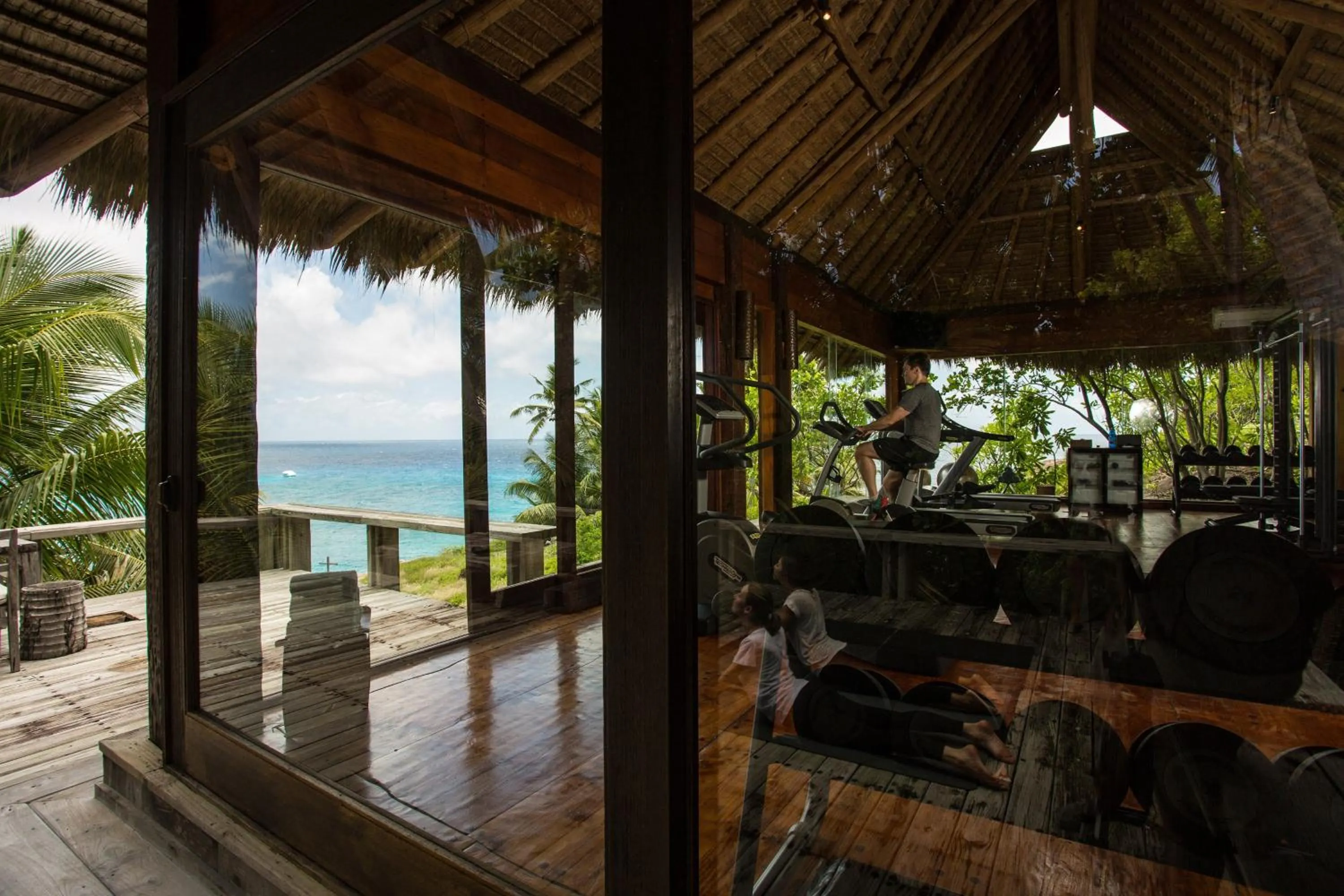 Fitness centre/facilities in North Island, a Luxury Collection Resort, Seychelles