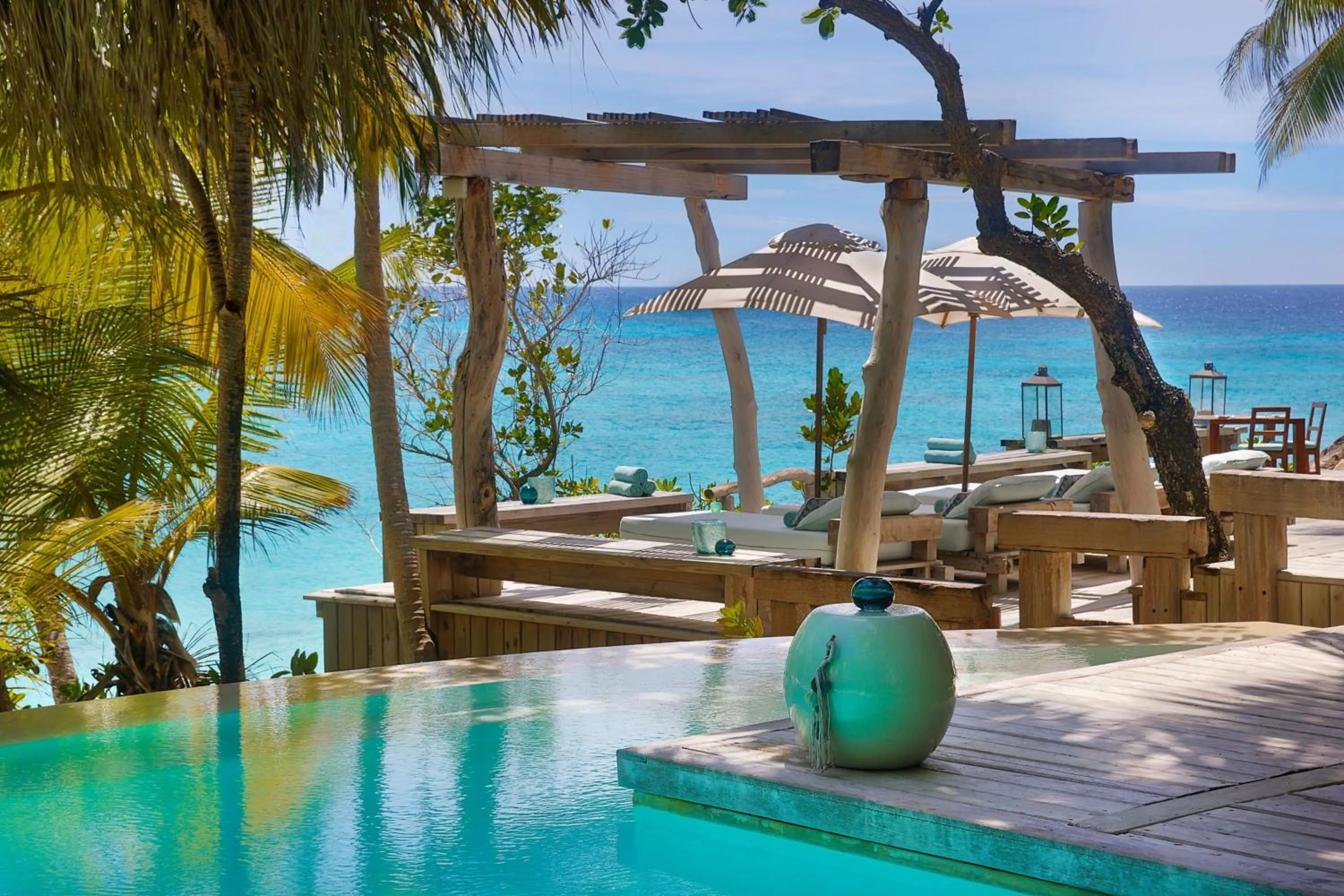 Swimming pool in North Island, a Luxury Collection Resort, Seychelles