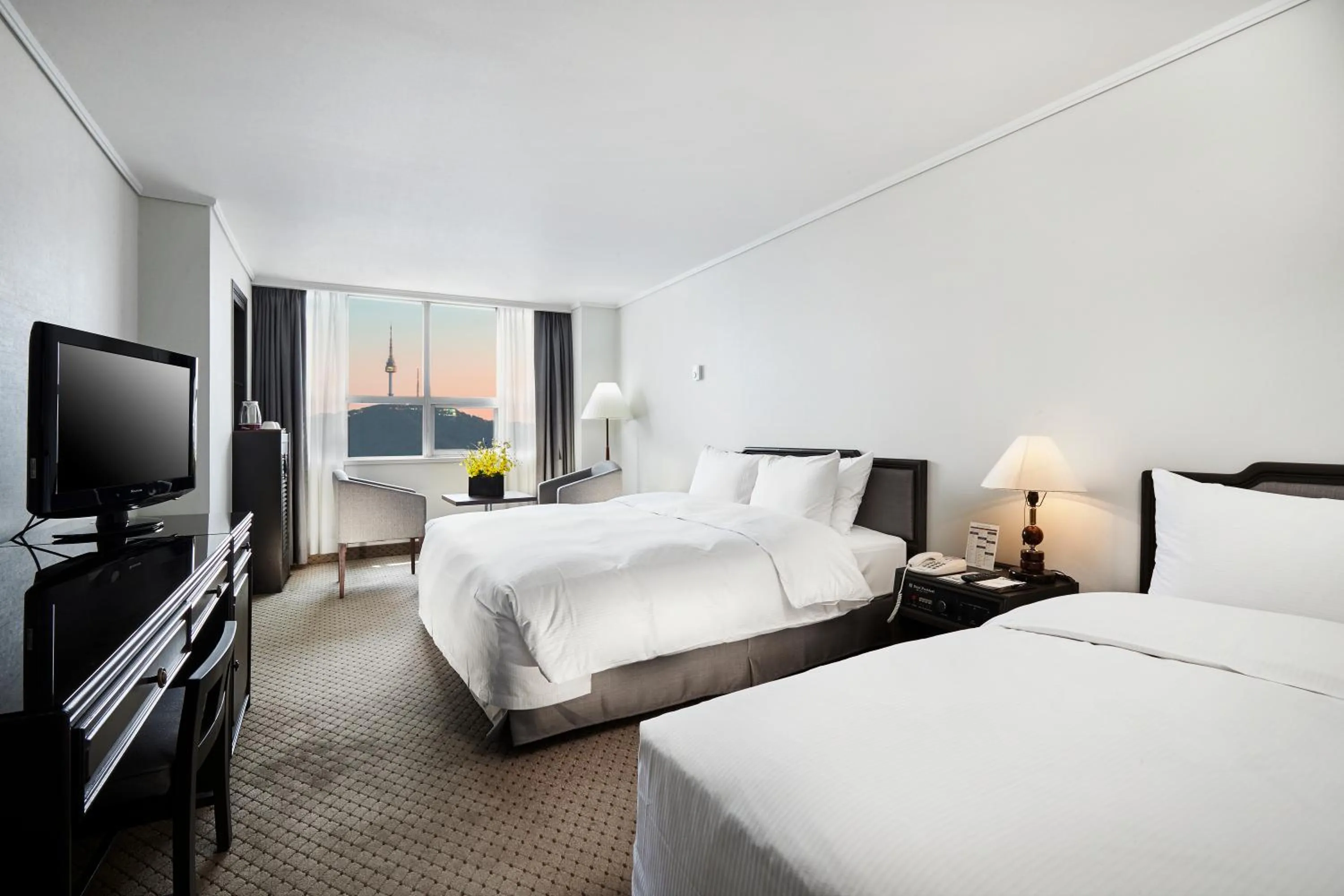 Bed in Hotel President