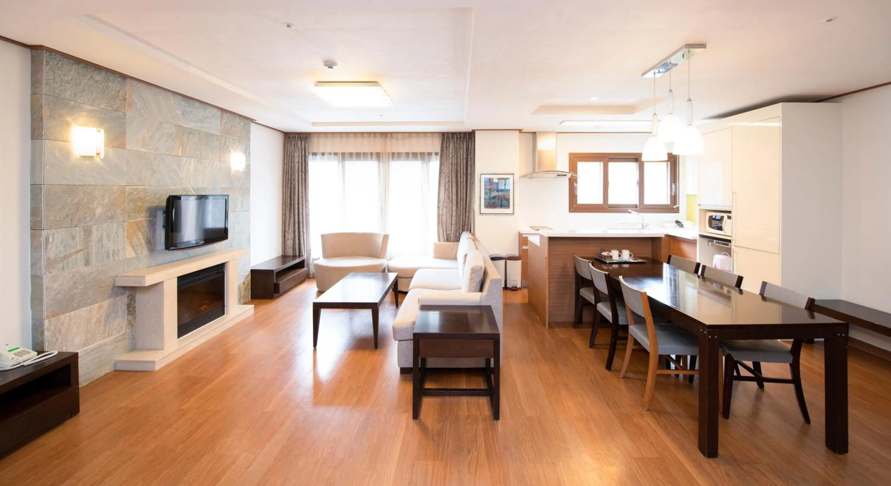 Photo of the whole room in Holiday Inn & Suites Alpensia Pyeongchang Suites by IHG
