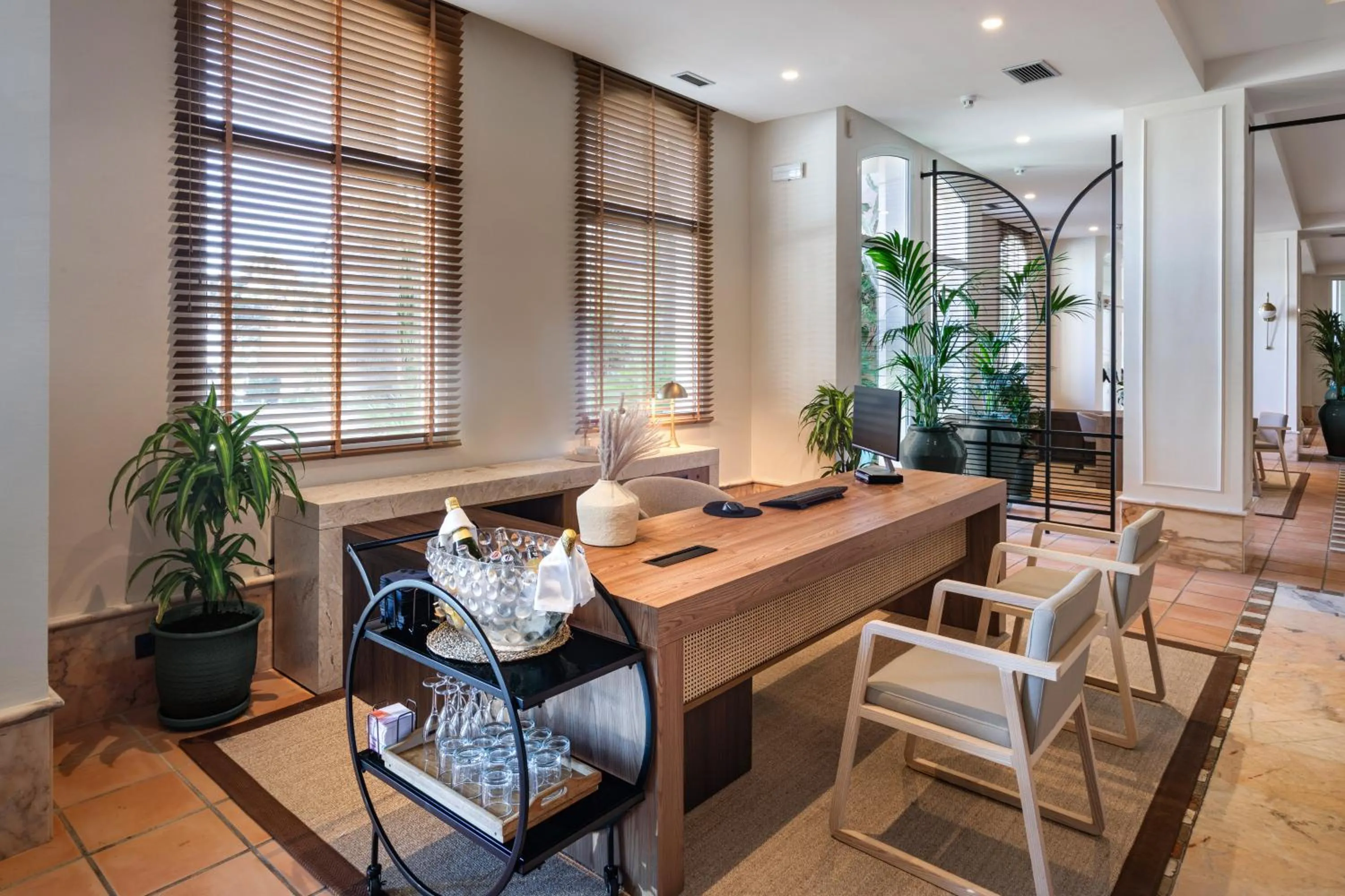 Living room in Meliá Isla Canela