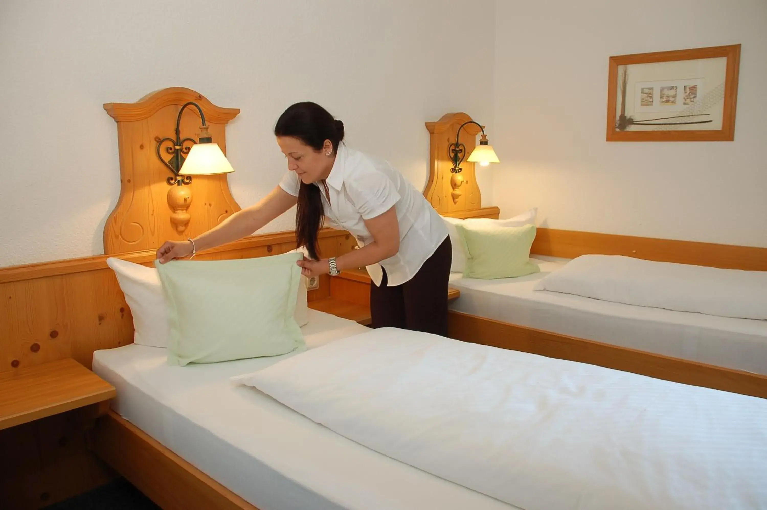 Twin Room in Landhotel Behre Twin Room in Landhotel Behre