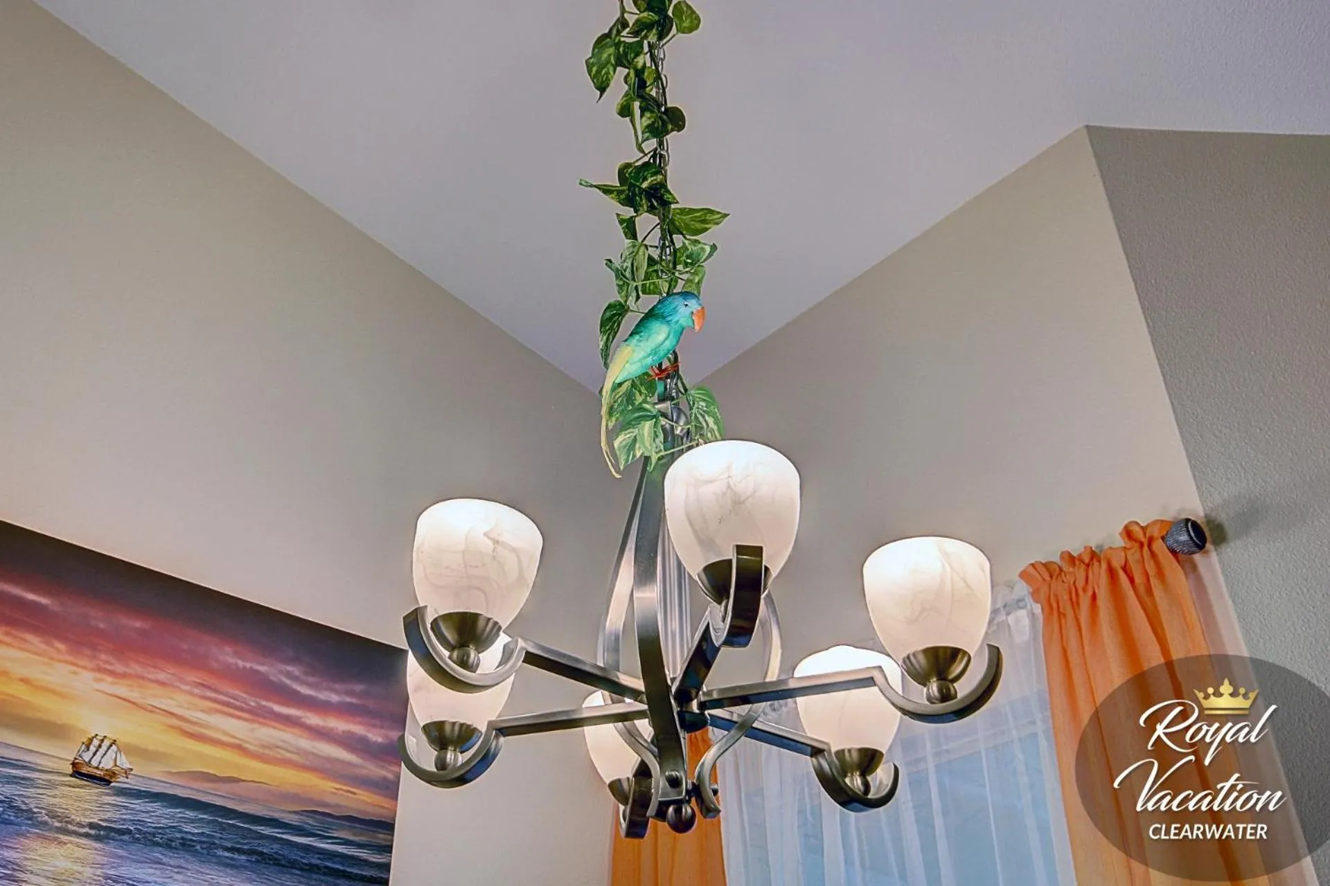 Decorative detail in Royal Tropical at Avalon Clearwater - Pool & Free Parking - 10 Min Drive to Clearwater Beach