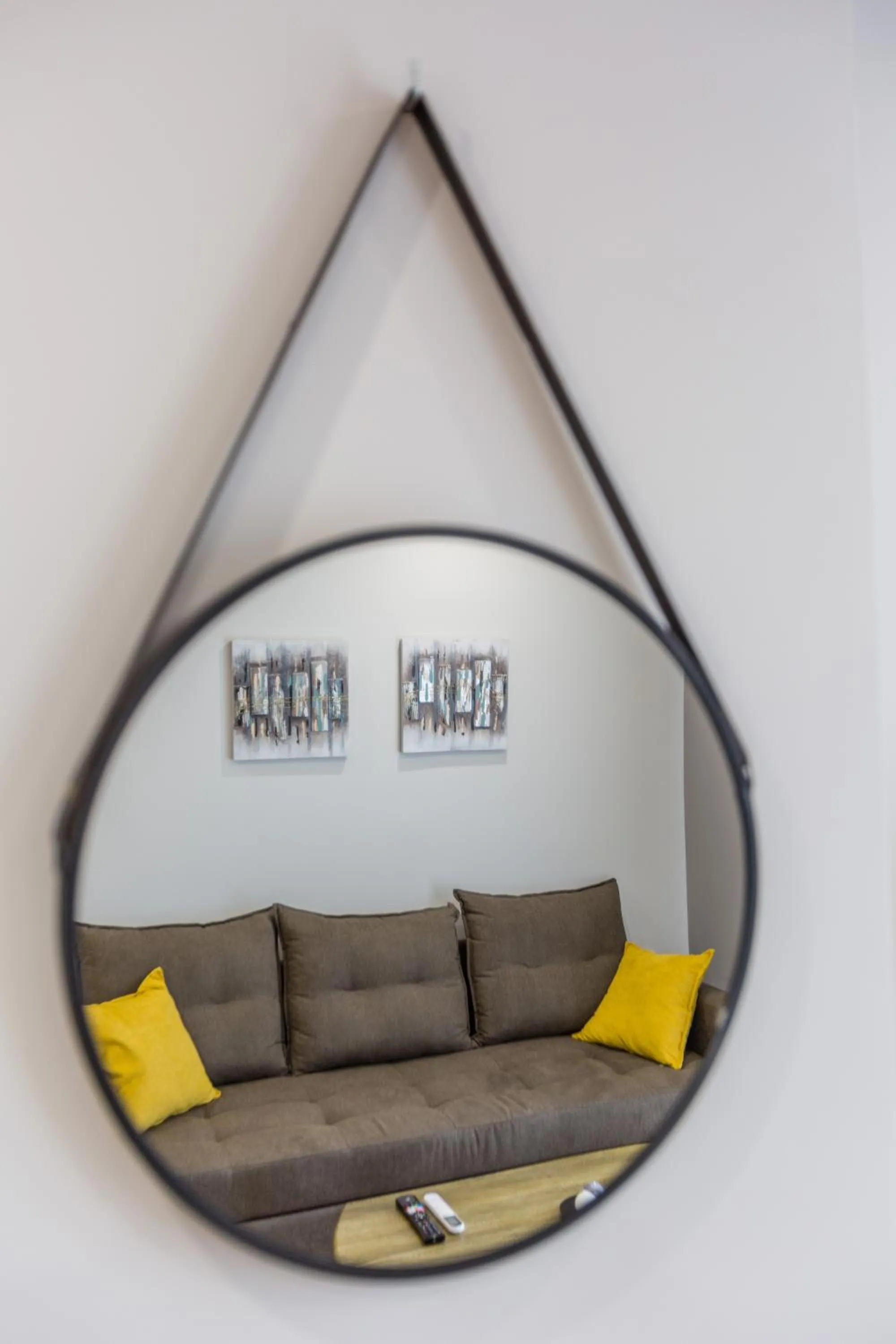 Living room in Raise Athens Metro Apartments