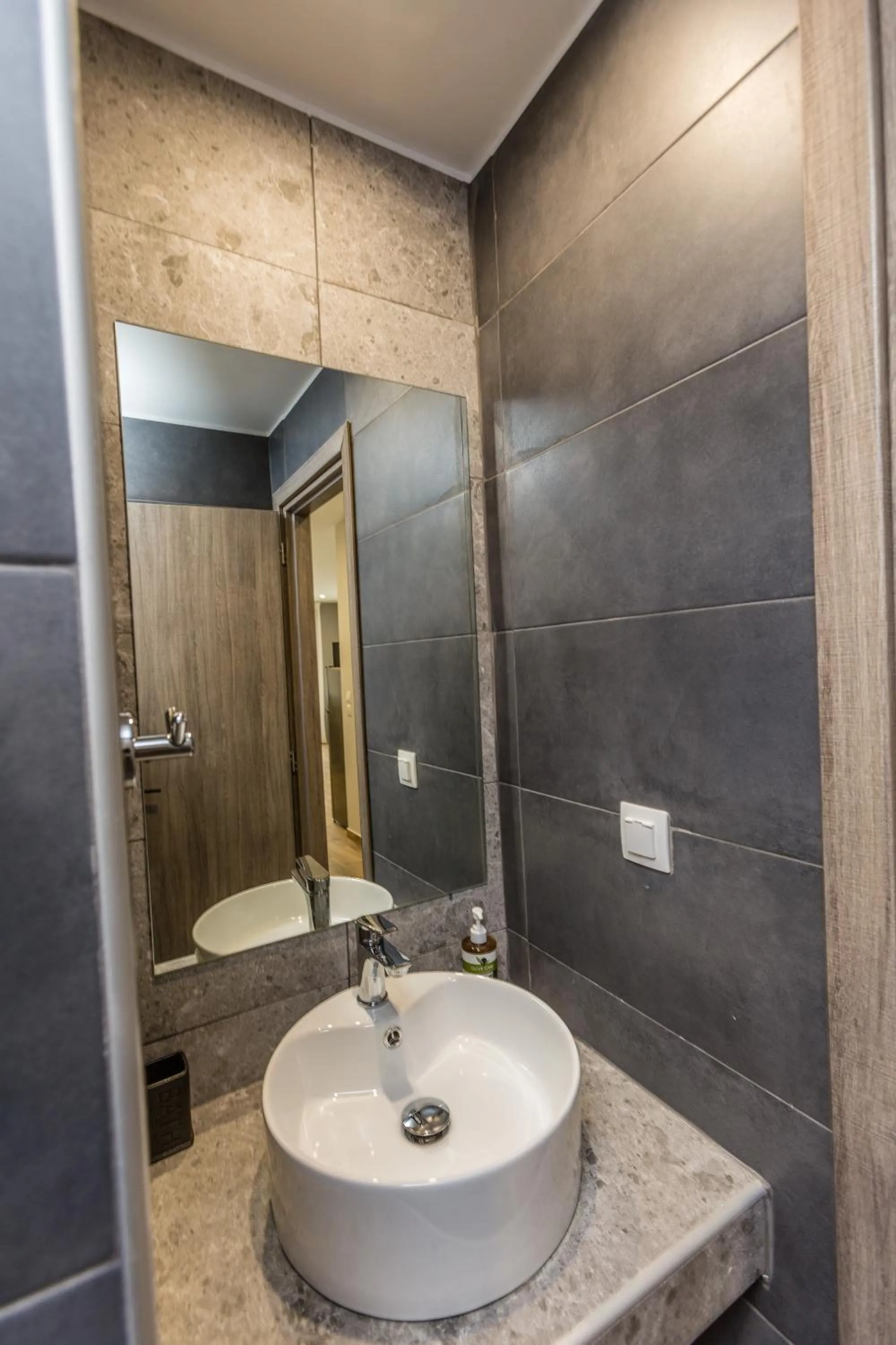 Bathroom in Raise Athens Metro Apartments