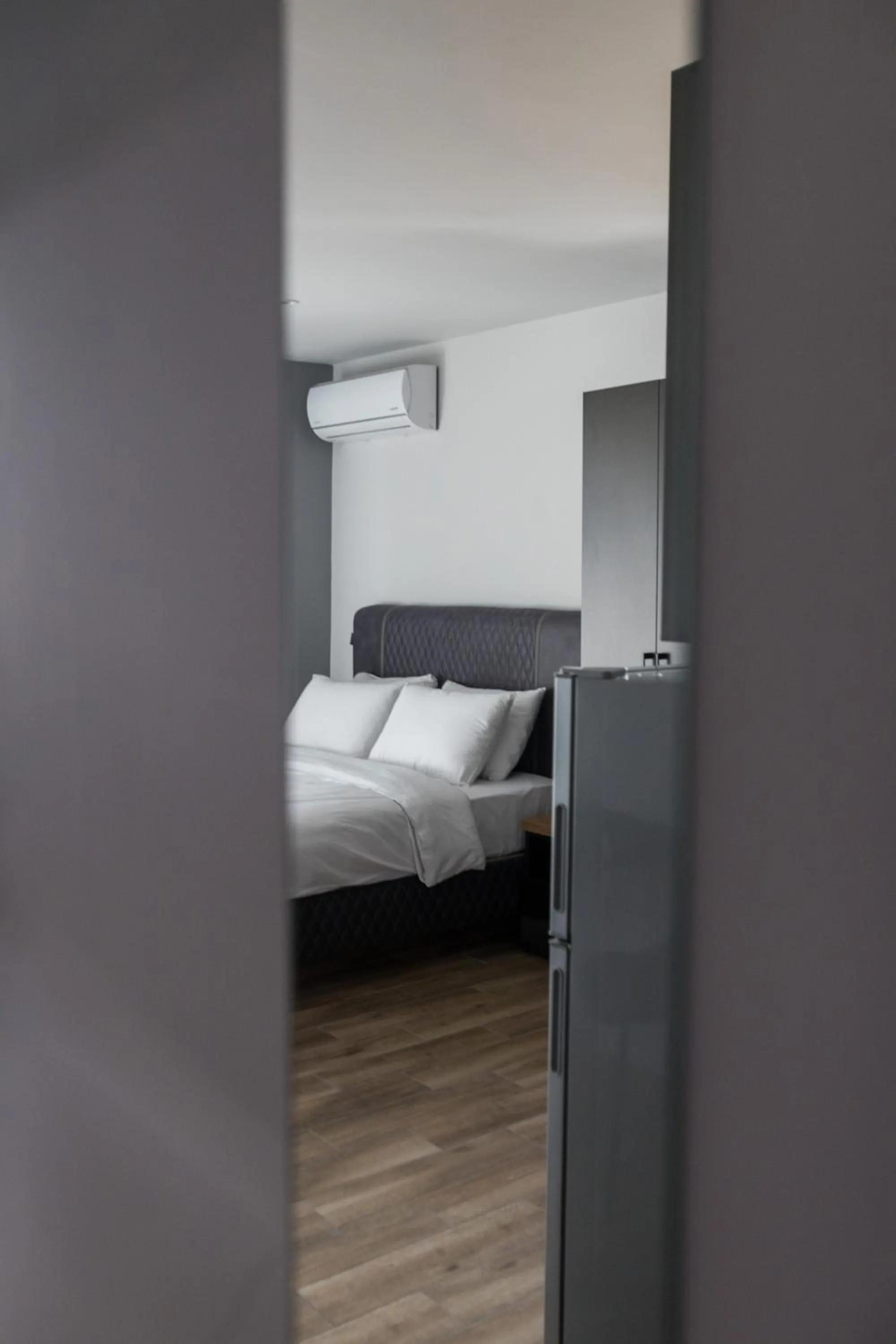 Bed in Raise Athens Metro Apartments